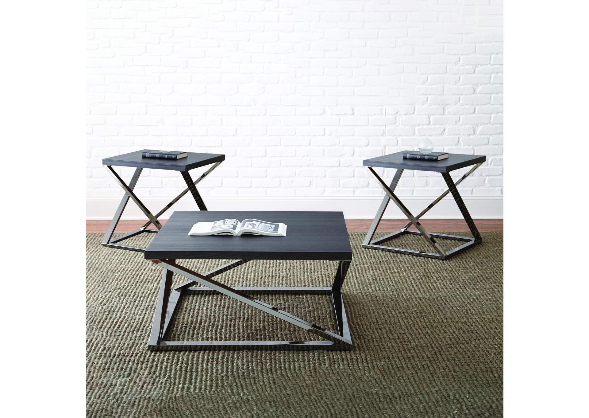 Aegean Gray 3-Piece Occasional Set image 1