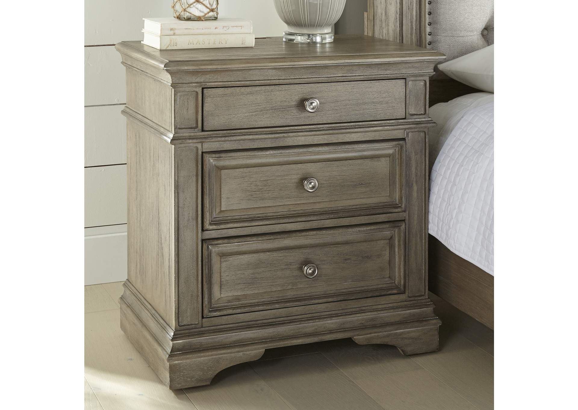 Highland Park Nightstand Waxed image 2