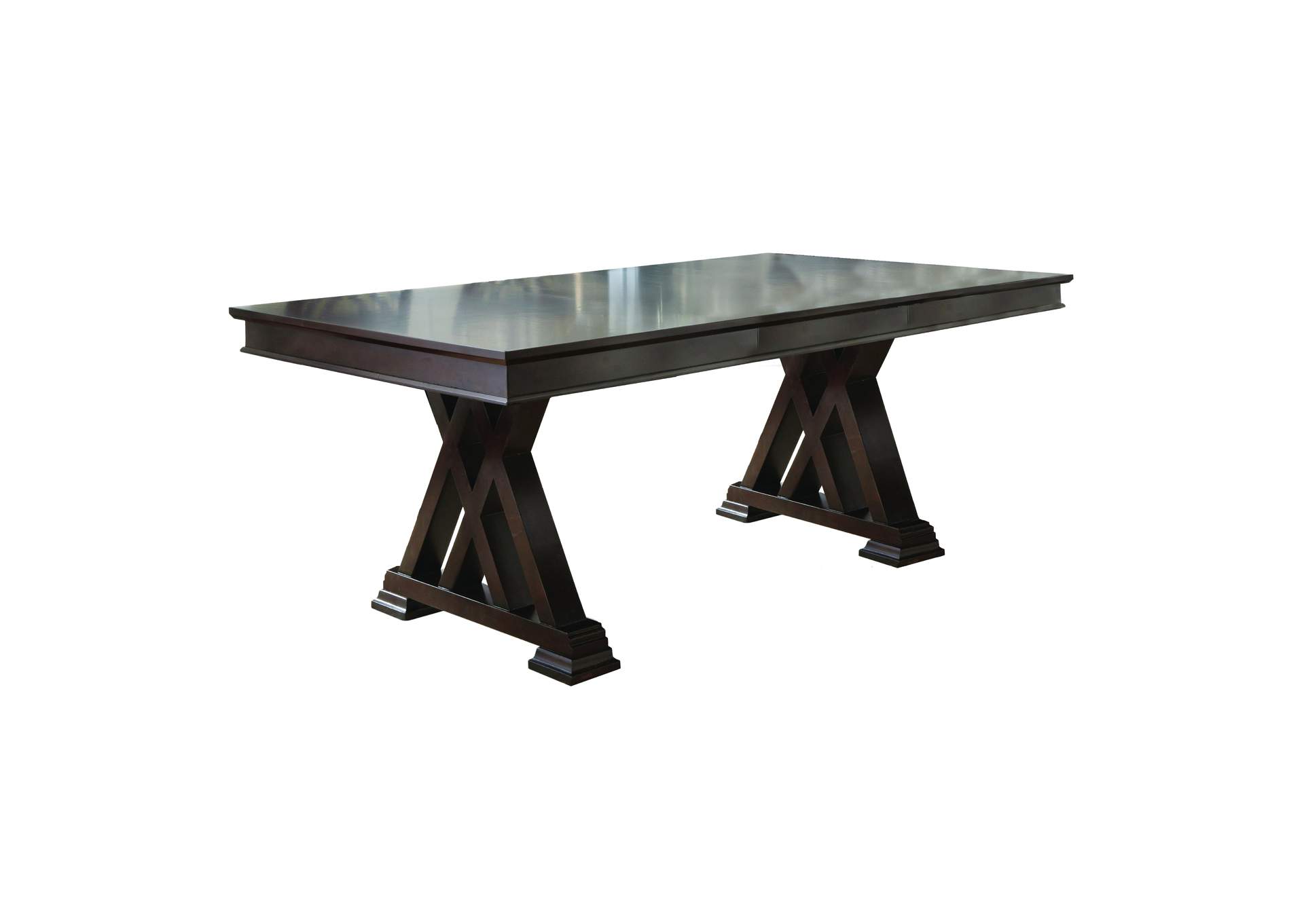 Adrian Brown Dining Table image 1