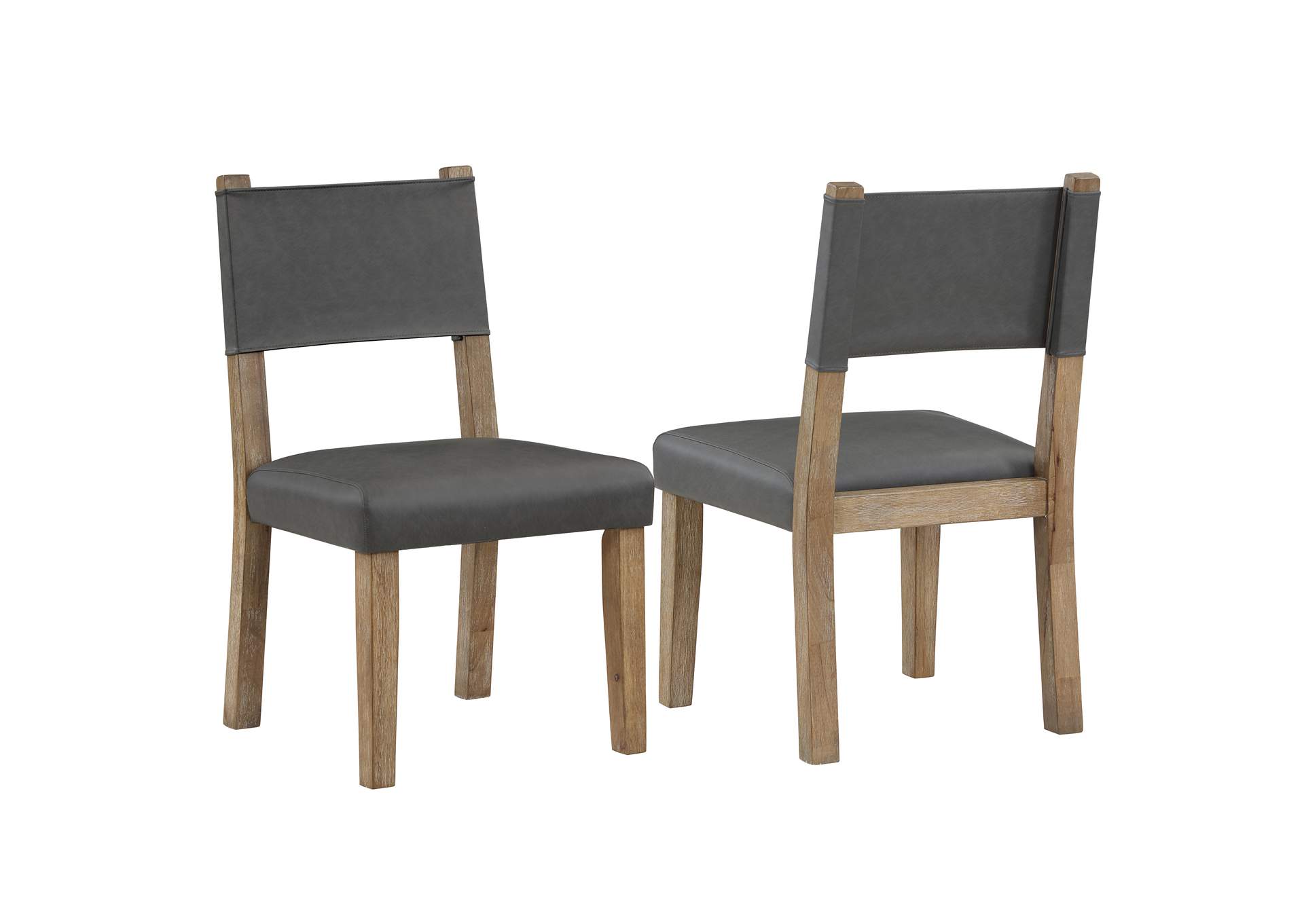 Aubrey Side Chair, Waxed Driftwood Finish image 1