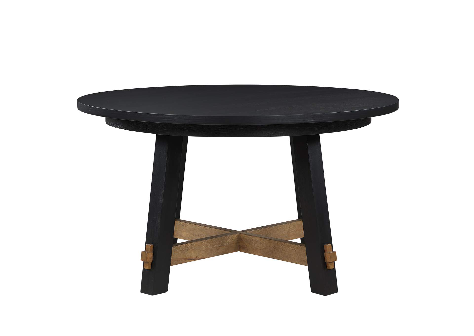 Aubrey 54- Round Dining Table, Black image 1