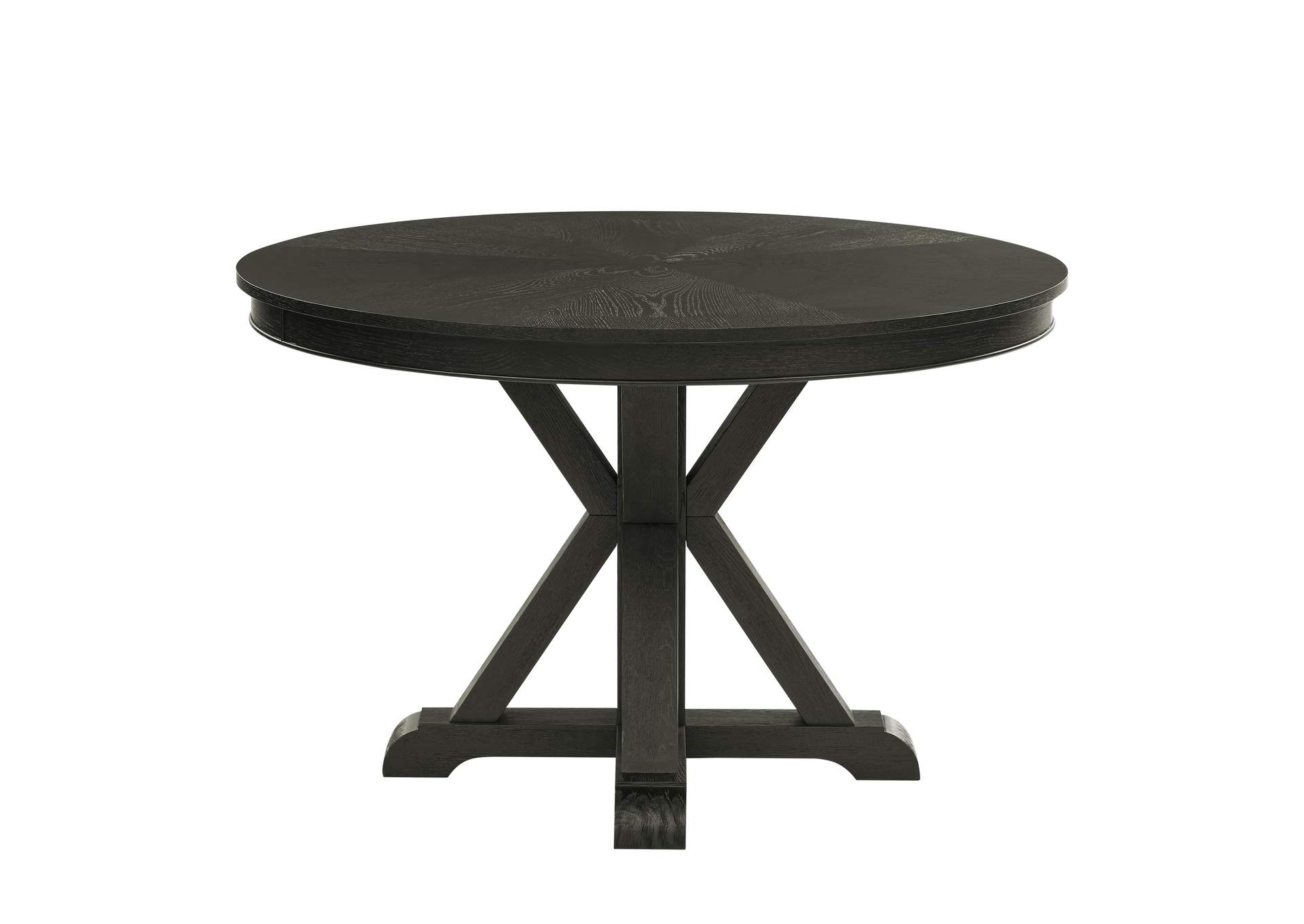 Rylie Dining Table, Black Finish image 1