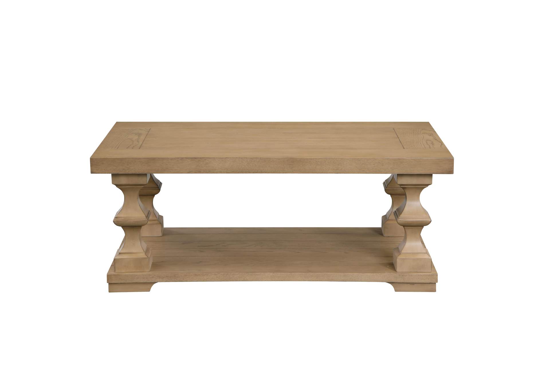 Dory Coffee Table with Casters, Sand image 1