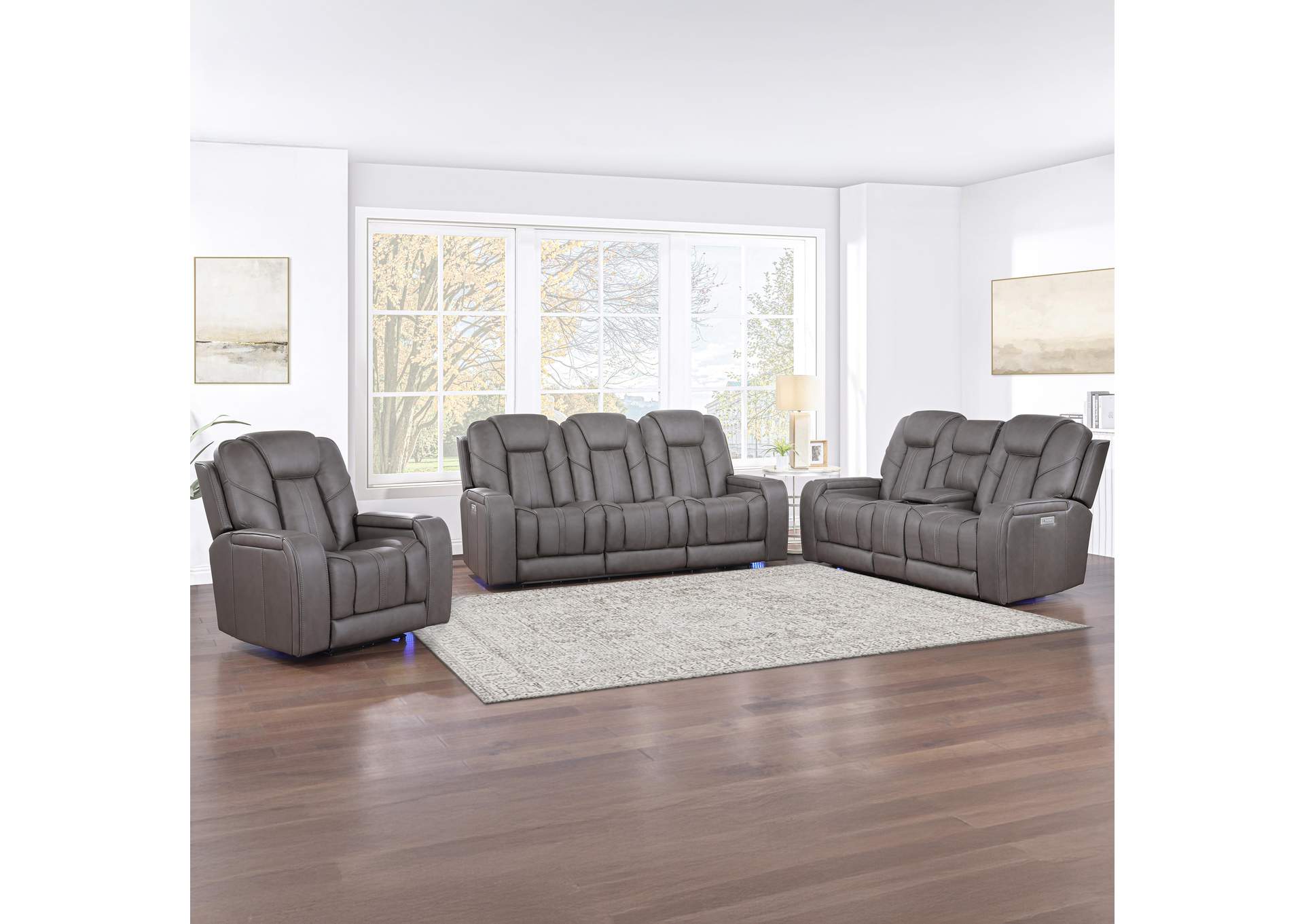 Daniel Gray 3-Piece Power Reclining Living Room Set image 1