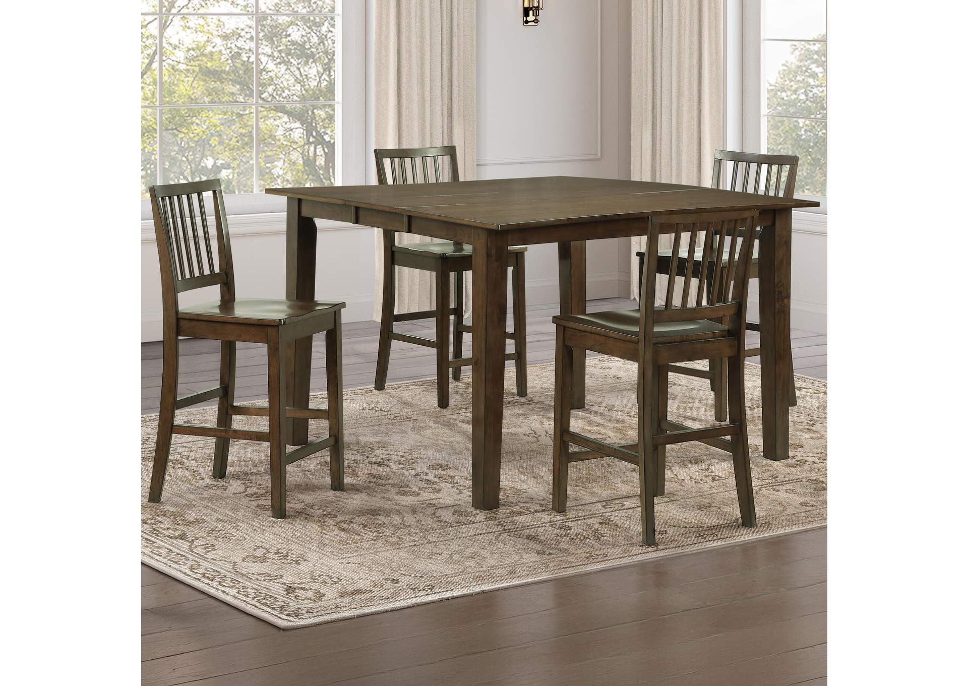 Joplin 5-Piece Counter Height Dining Set image 1