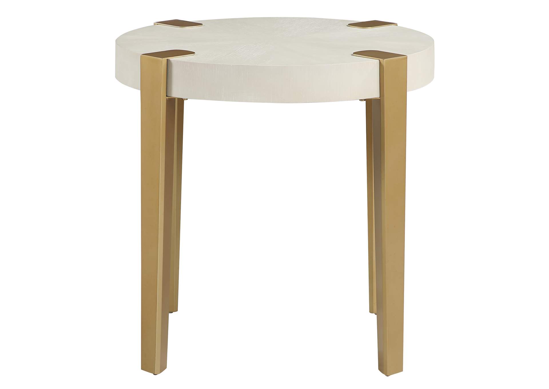 Gracie End Table, White image 1