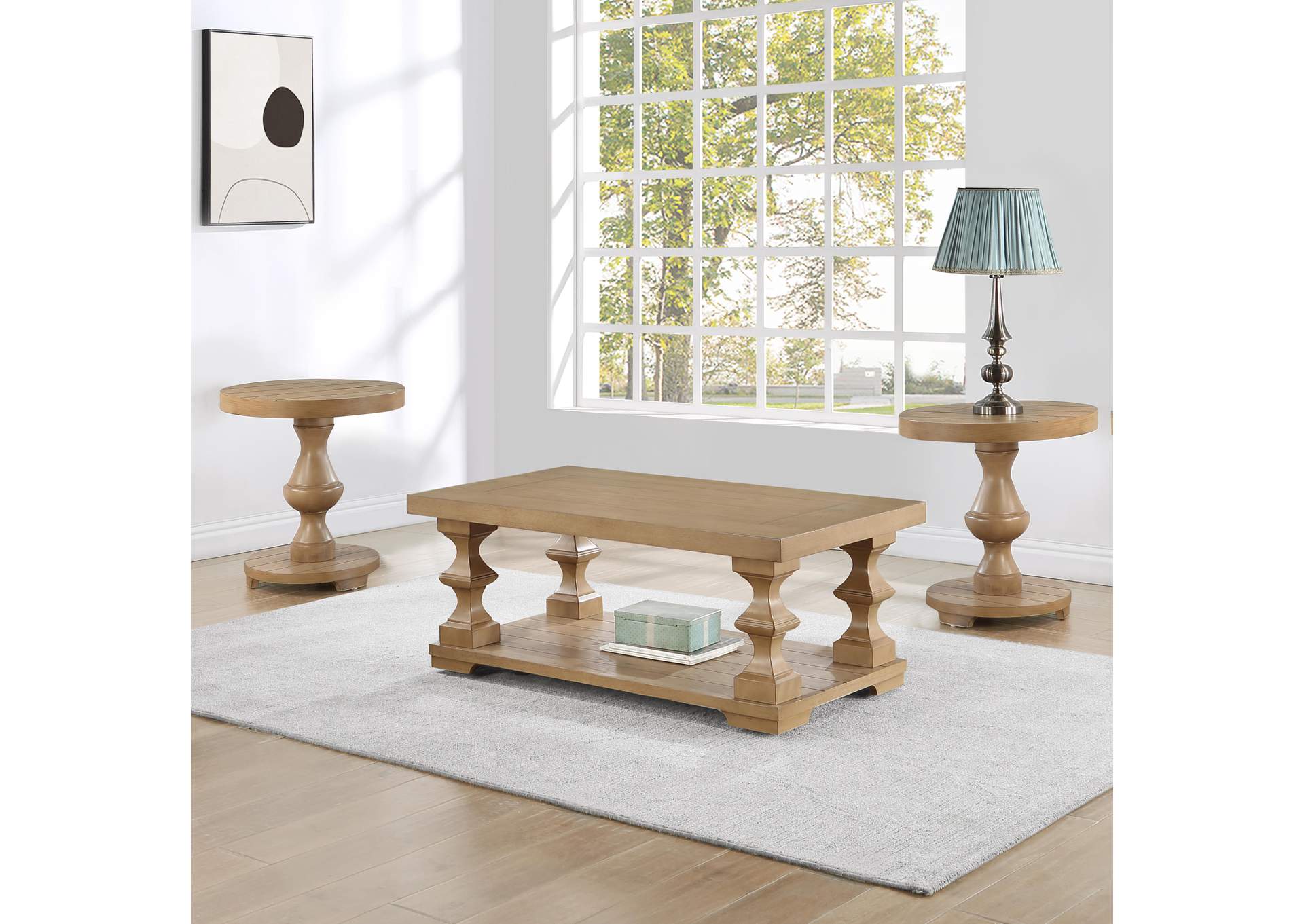 Dory Sand 3-Piece Occasional Set image 1
