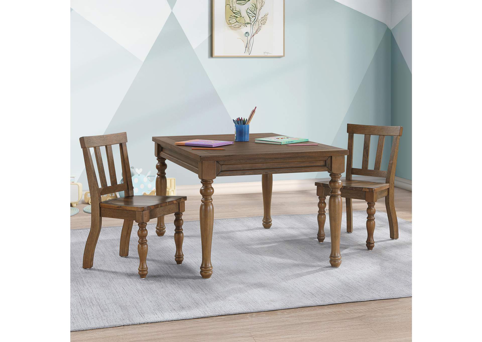 Joanna Brown 3-Piece Dining Set image 1