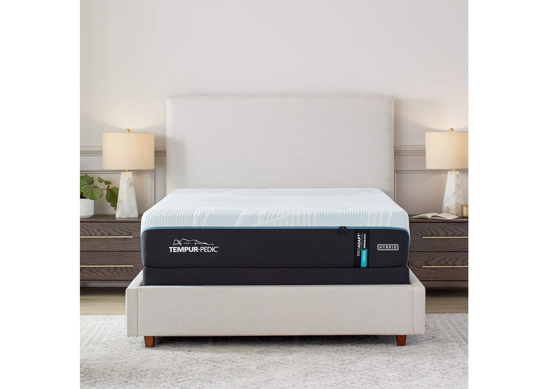 TEMPUR-ProAdapt® Medium Hybrid Split Cal King