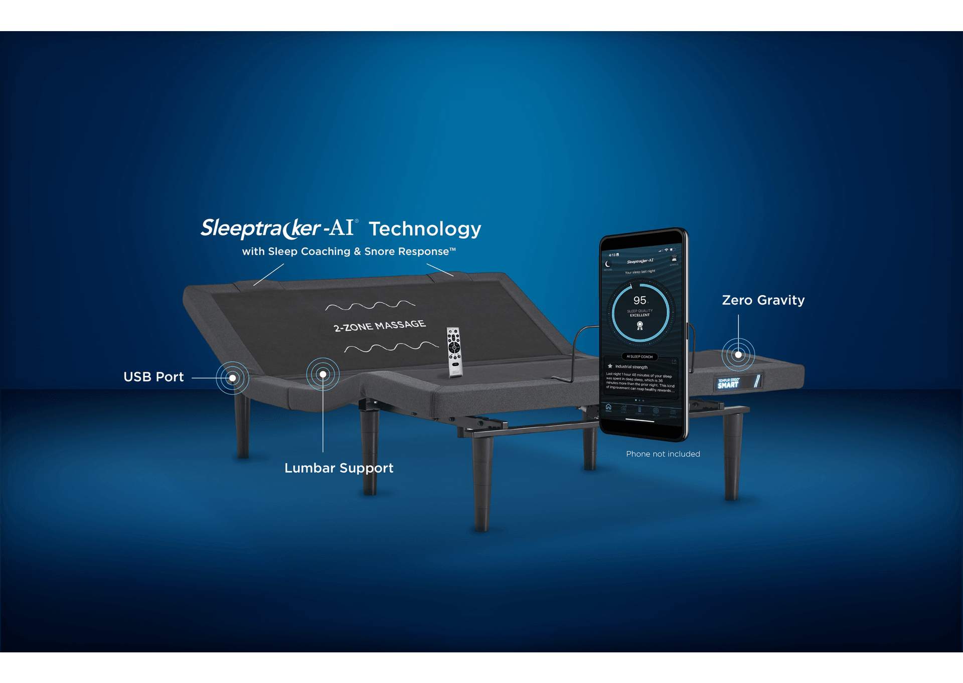 TEMPUR-Ergo® Smart Base Cal King