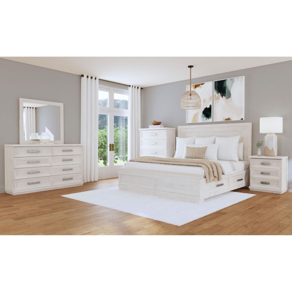 Avalanche Queen Bed, Dresser, Mirror, and Nightstand image 1