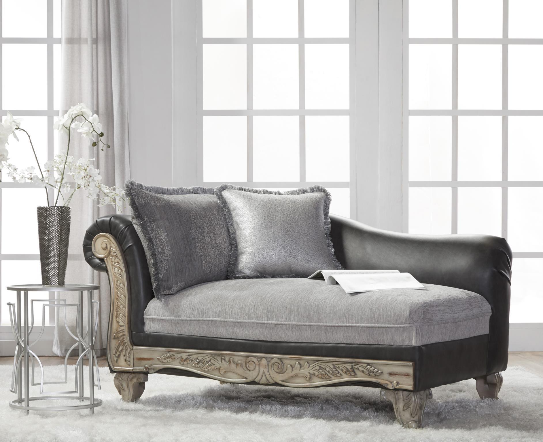 GRAY CHAISE image 1