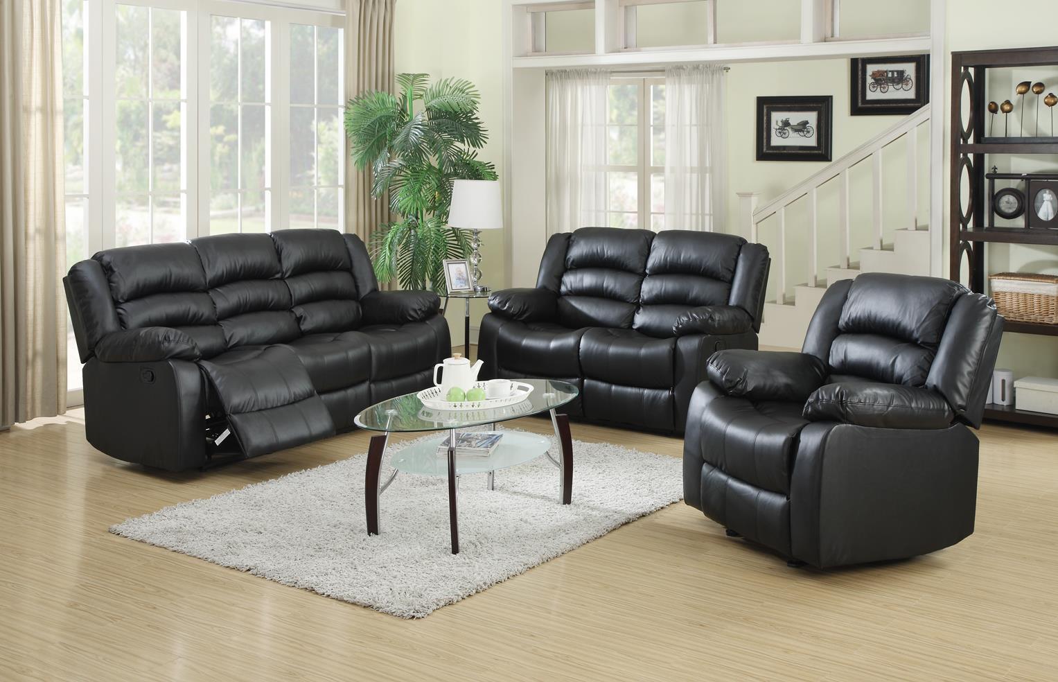 BLACK MOTION SOFA image 1