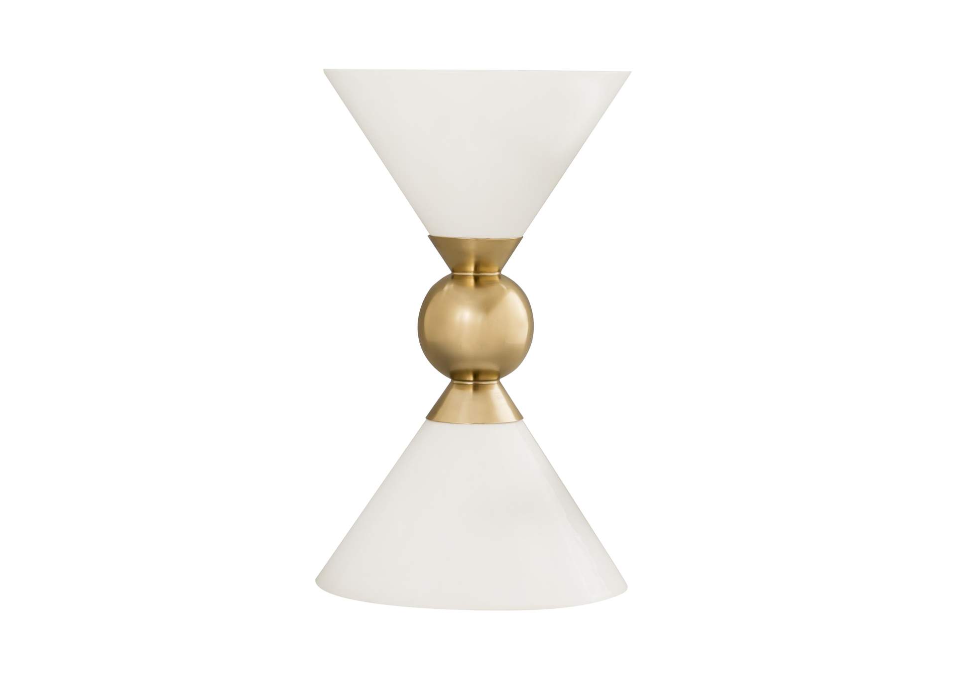 Balhi White Side Table image 4