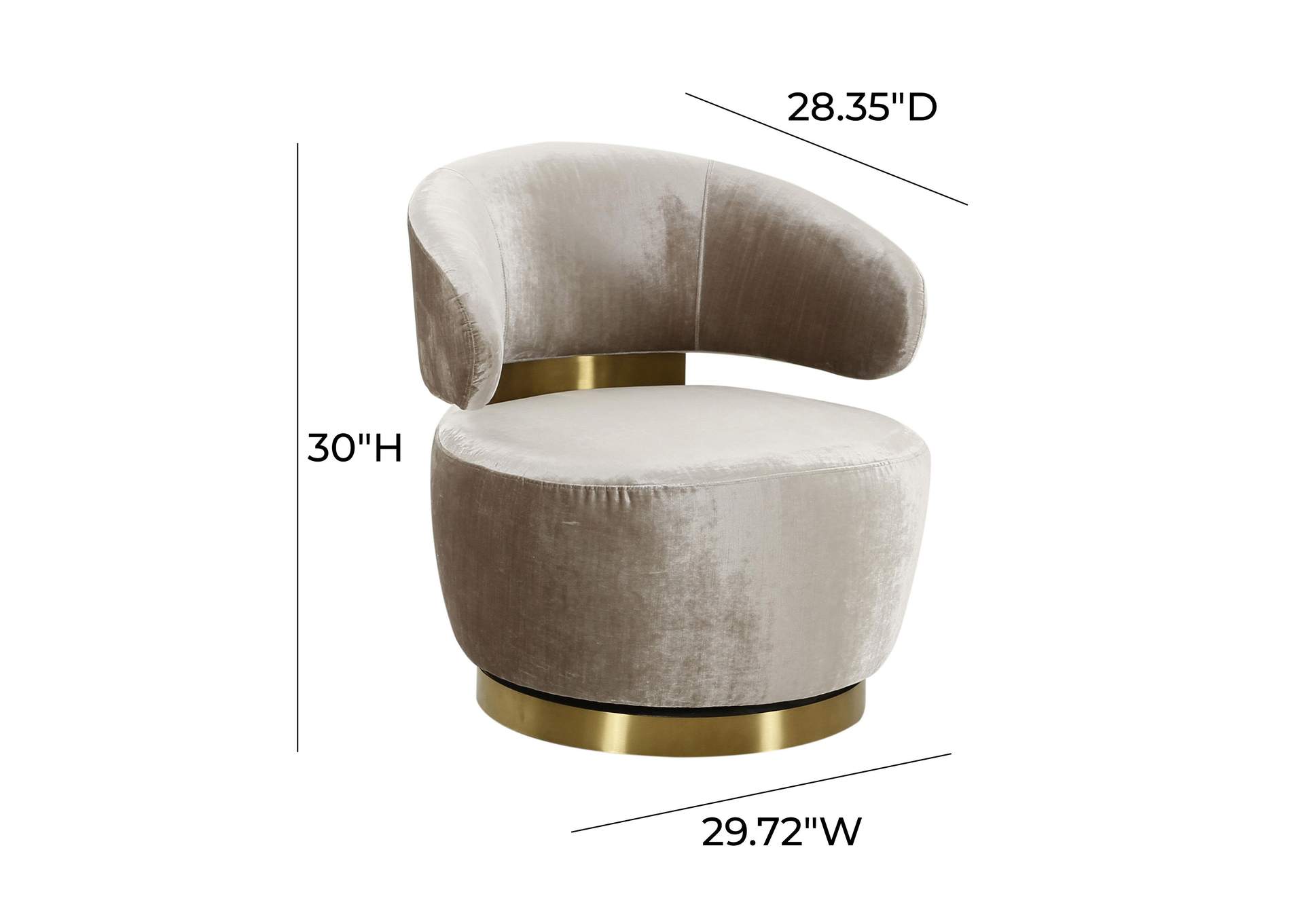 Austin Champagne Chair image 10