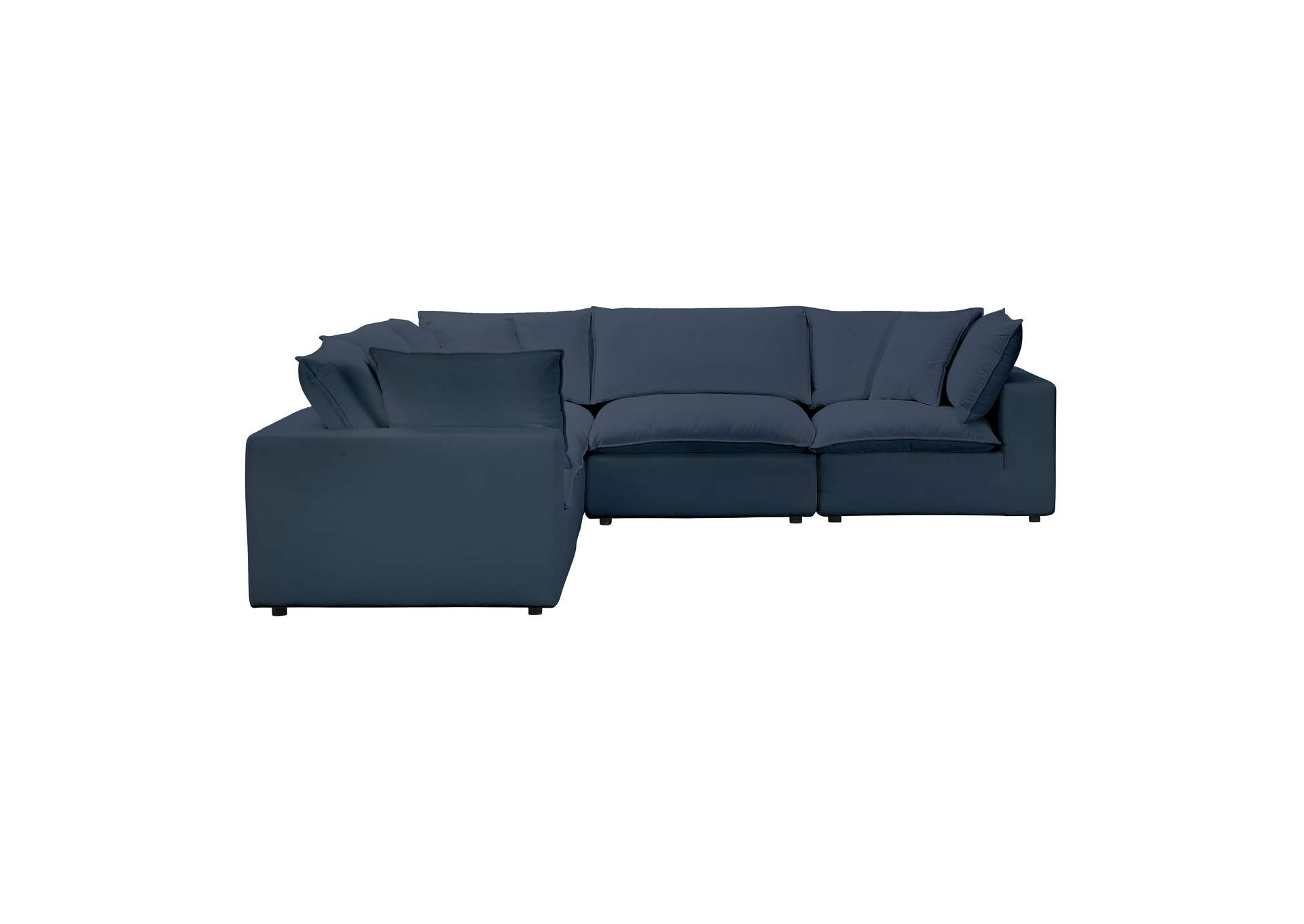 Cali Navy Performance Fabric Modular L - Sectional image 1