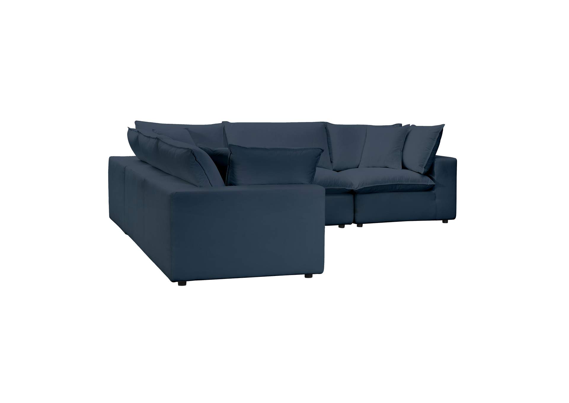 Cali Navy Performance Fabric Modular L - Sectional image 4