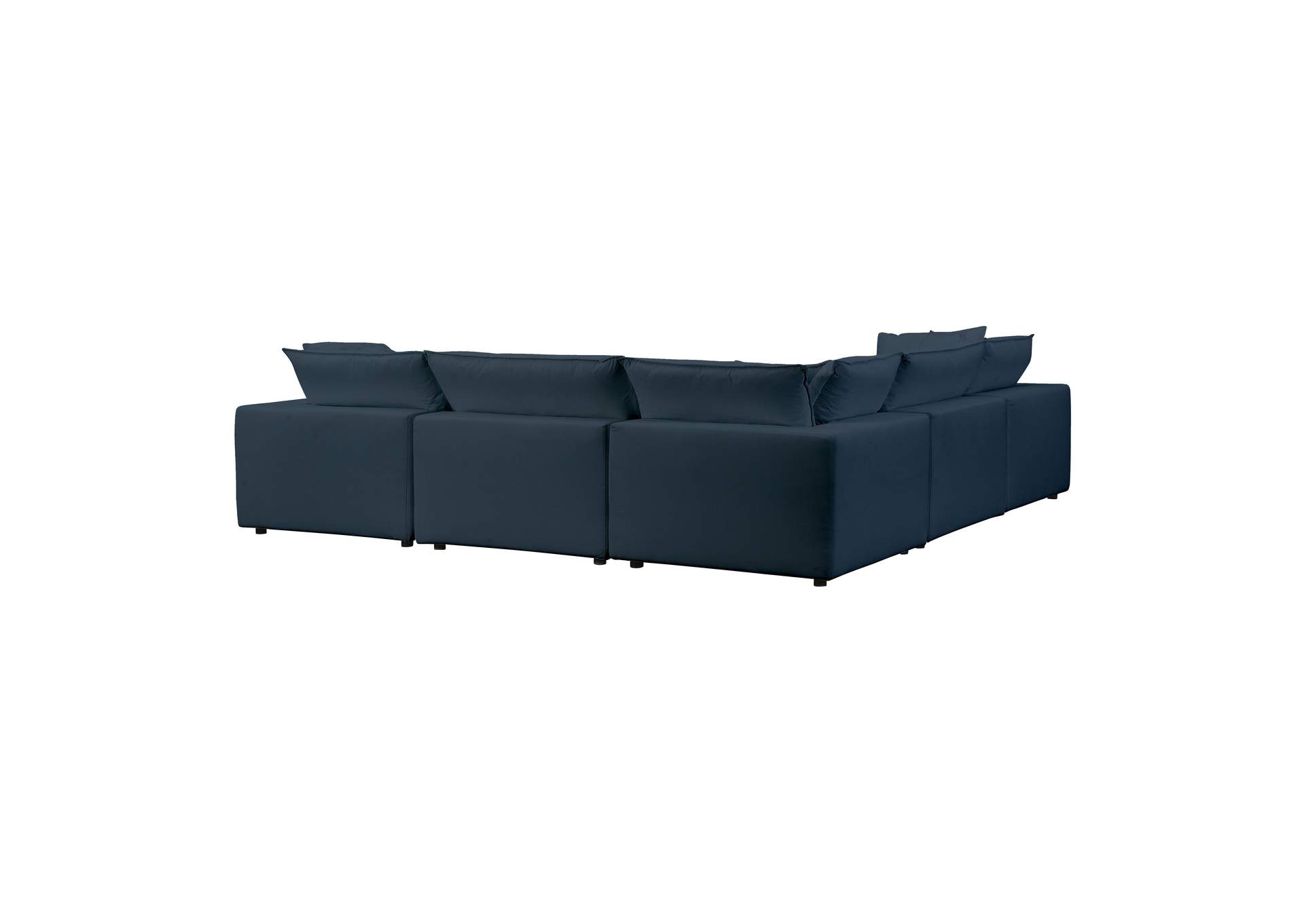 Cali Navy Performance Fabric Modular L - Sectional image 6