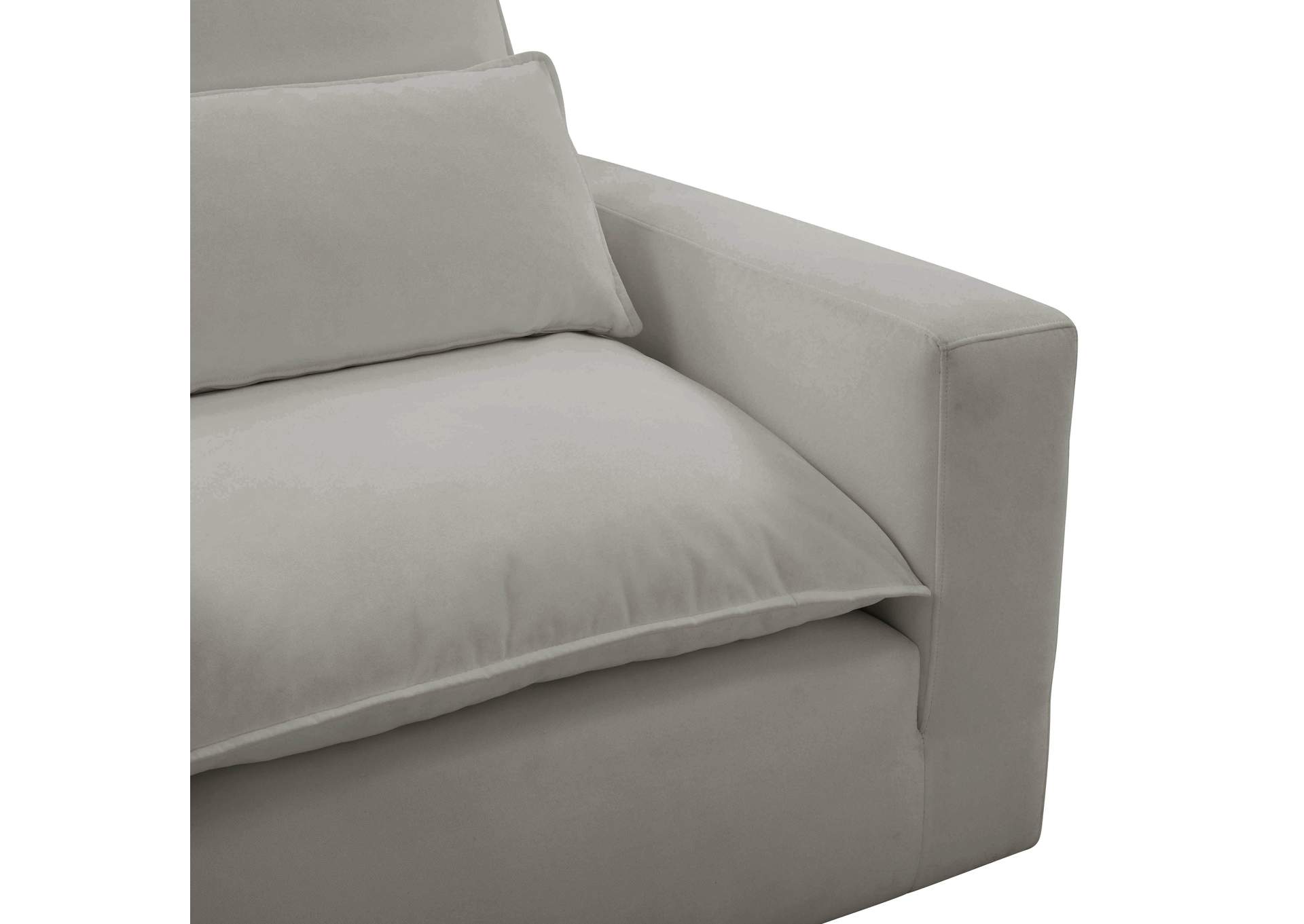 Cali Slate Performance Fabric Arm Chair image 5