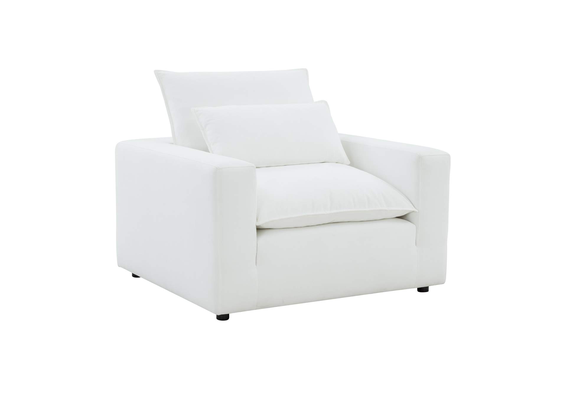 Cali Pearl Performance Fabric Arm Chair image 1