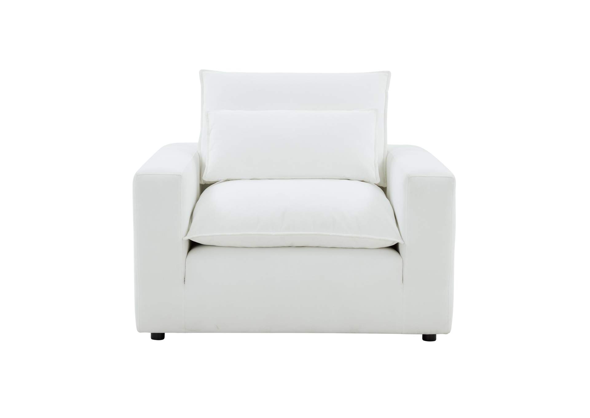 Cali Pearl Performance Fabric Arm Chair image 4
