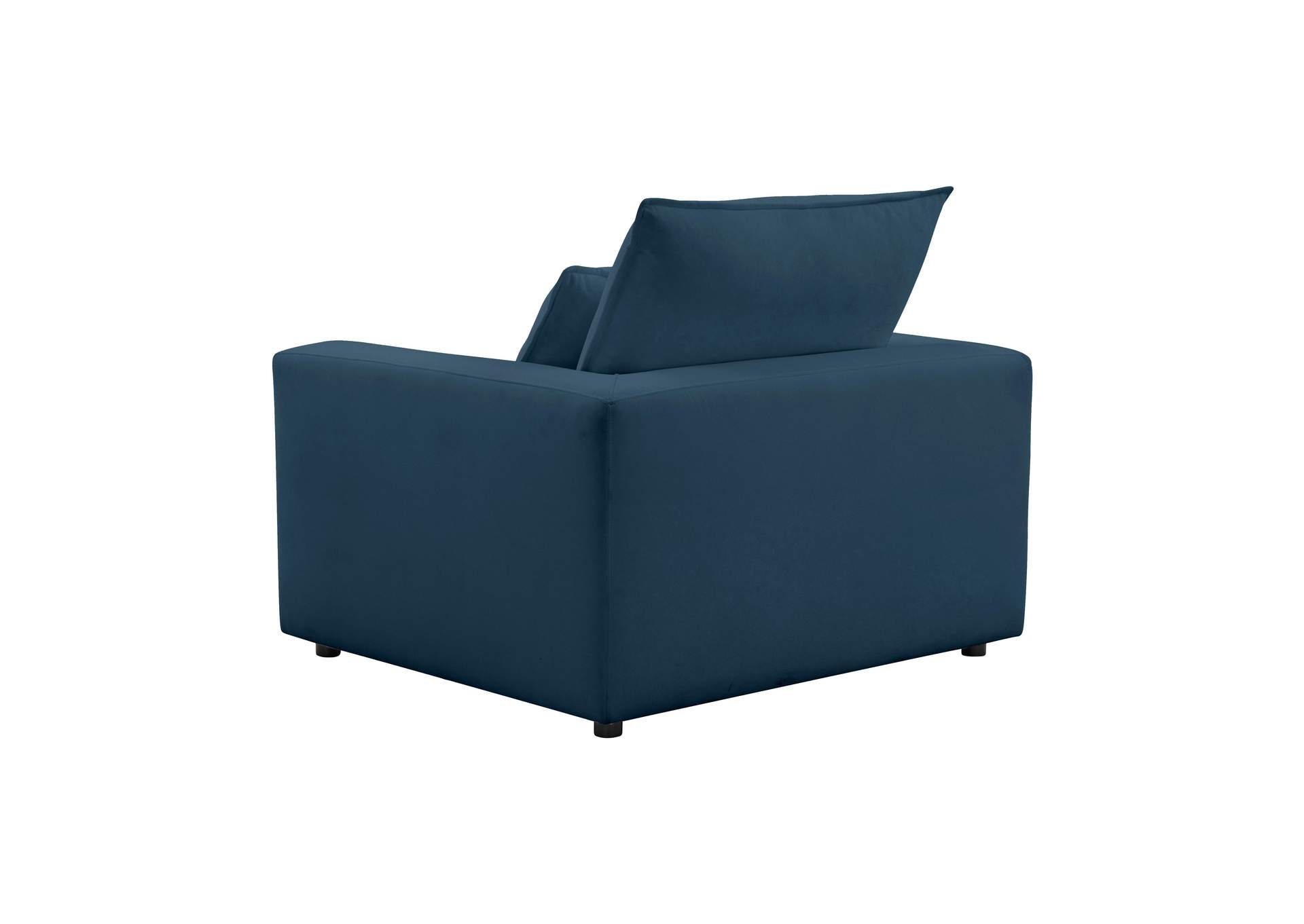 Cali Navy Performance Fabric Arm Chair image 5