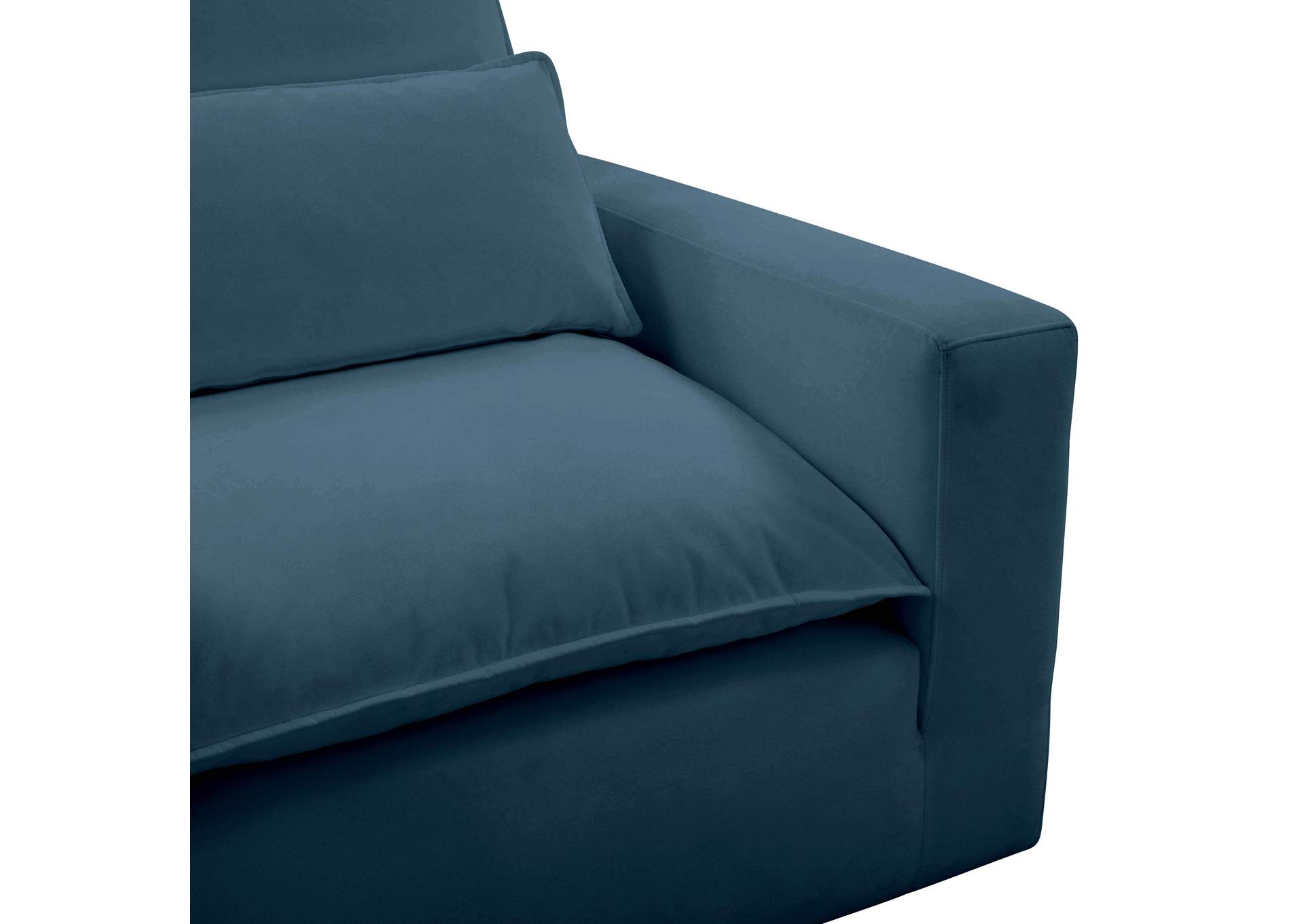 Cali Navy Performance Fabric Arm Chair image 6