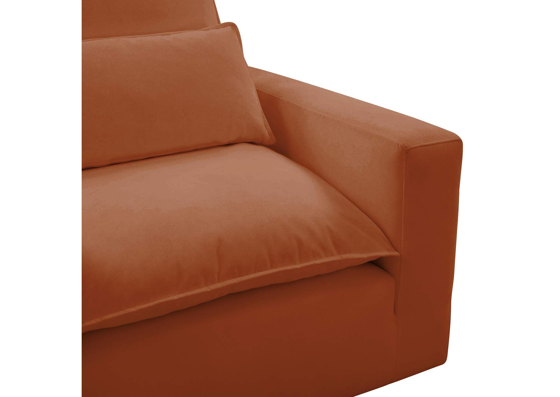 Cali Rust Performance Fabric Arm Chair image 5
