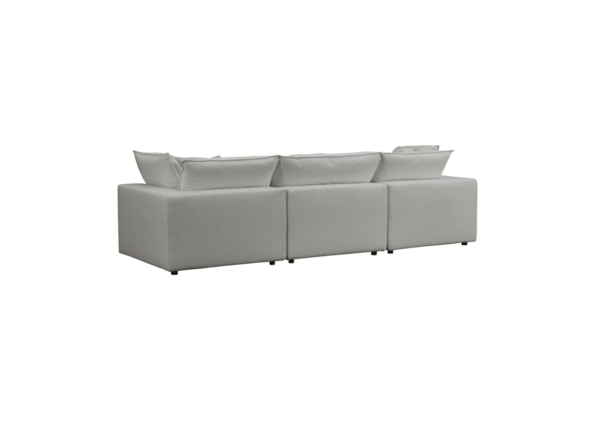 Cali Slate Performance Fabric Modular Sofa image 6
