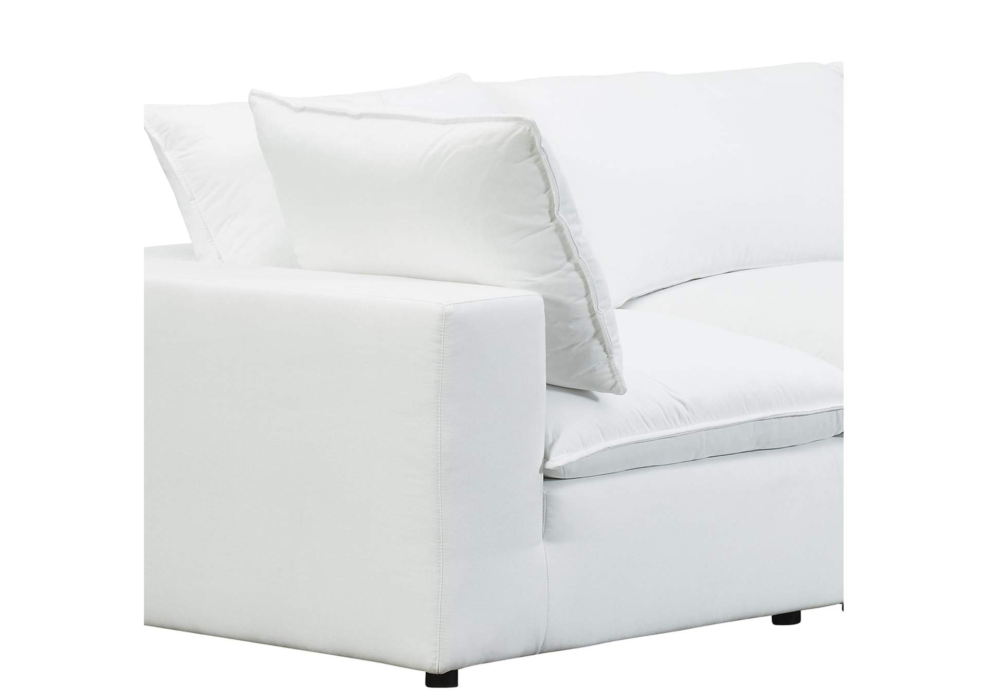 Cali Pearl Performance Fabric Modular Sofa image 7