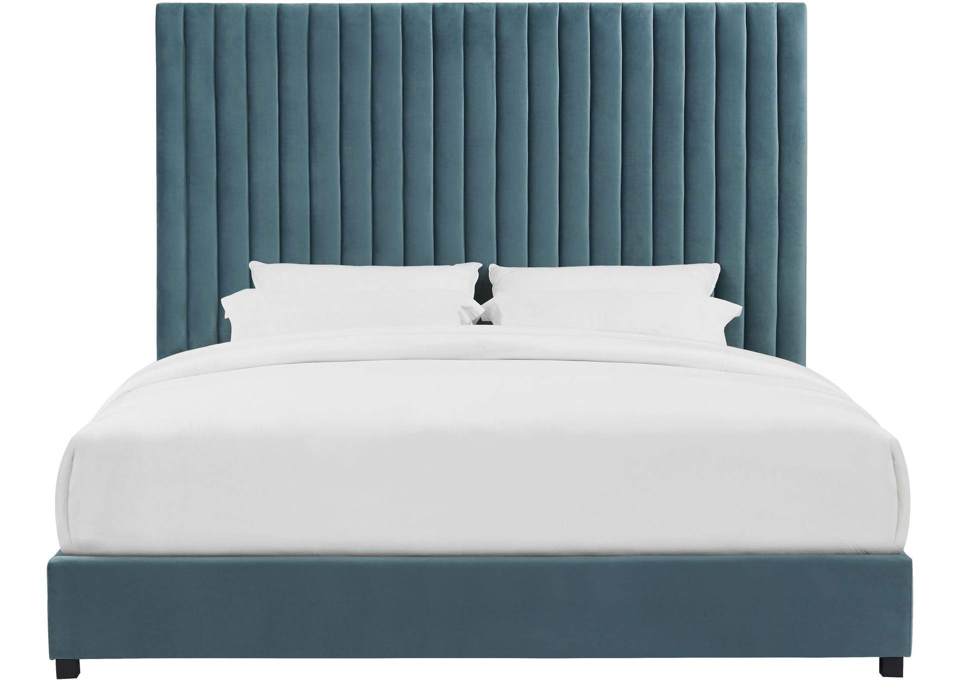 Arabelle Sea Blue King Bed image 5