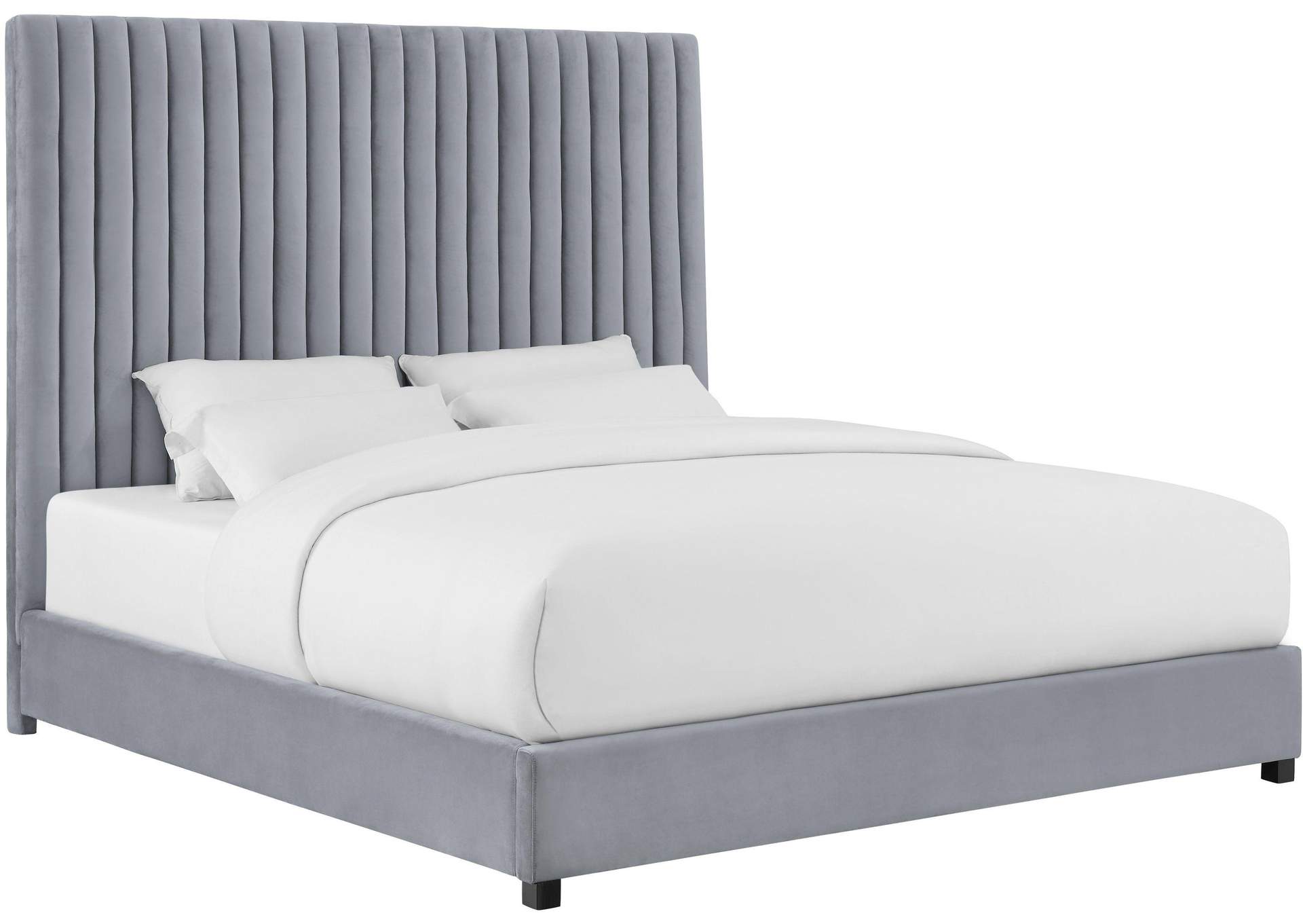 Arabelle Grey King Bed image 3