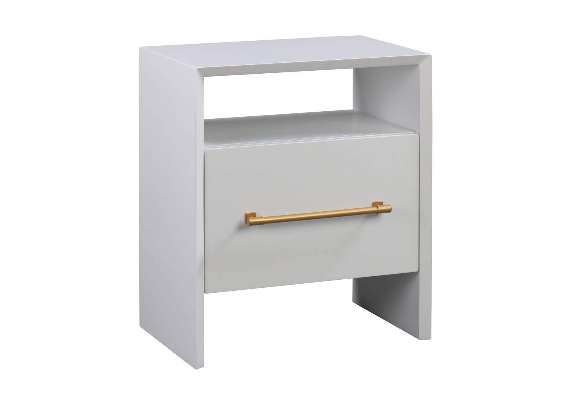 Libre White Nightstand image 1