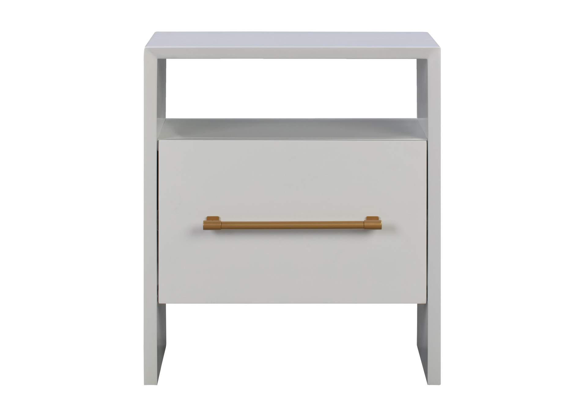 Libre White Nightstand image 3