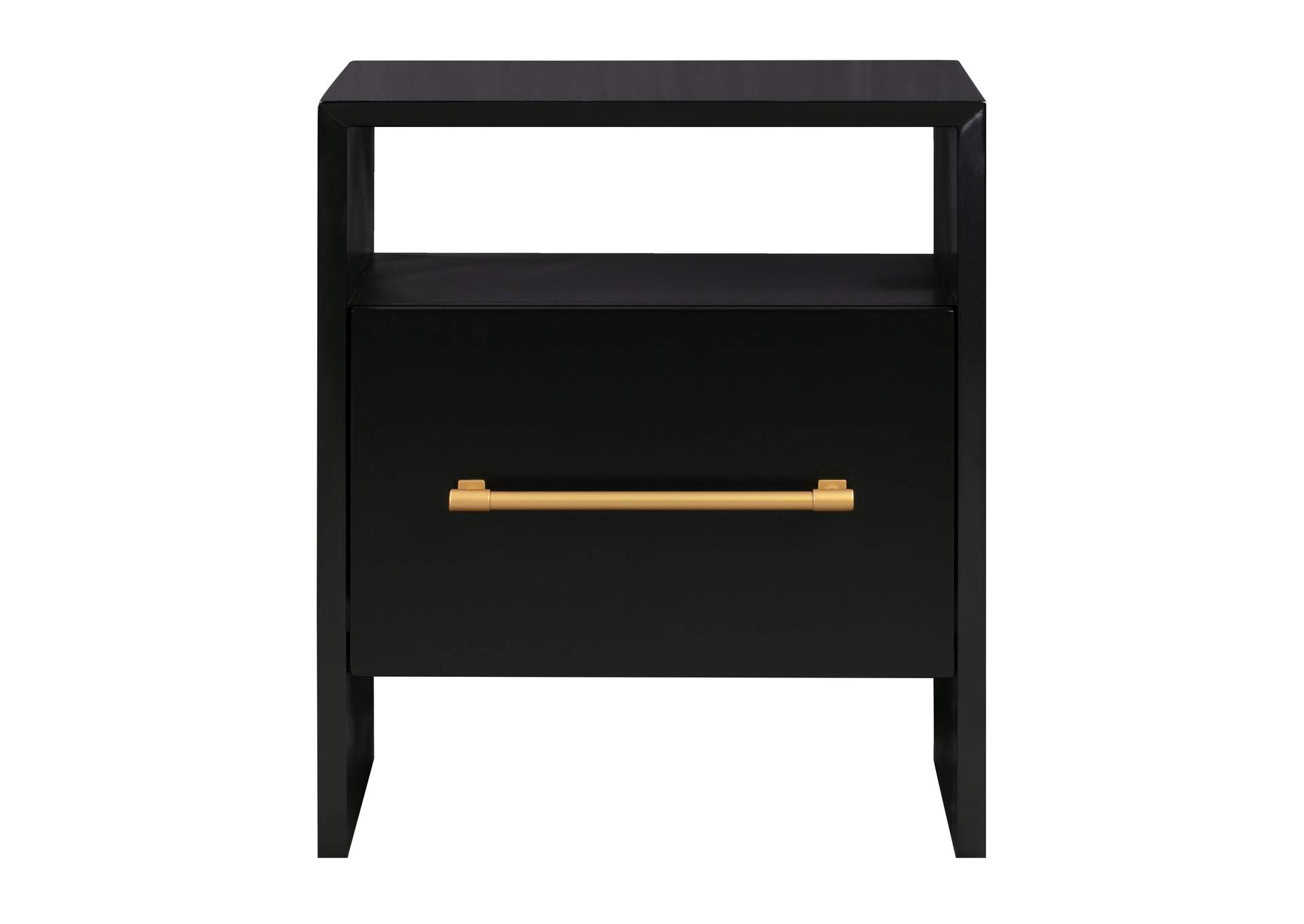 Libre Black Nightstand image 7