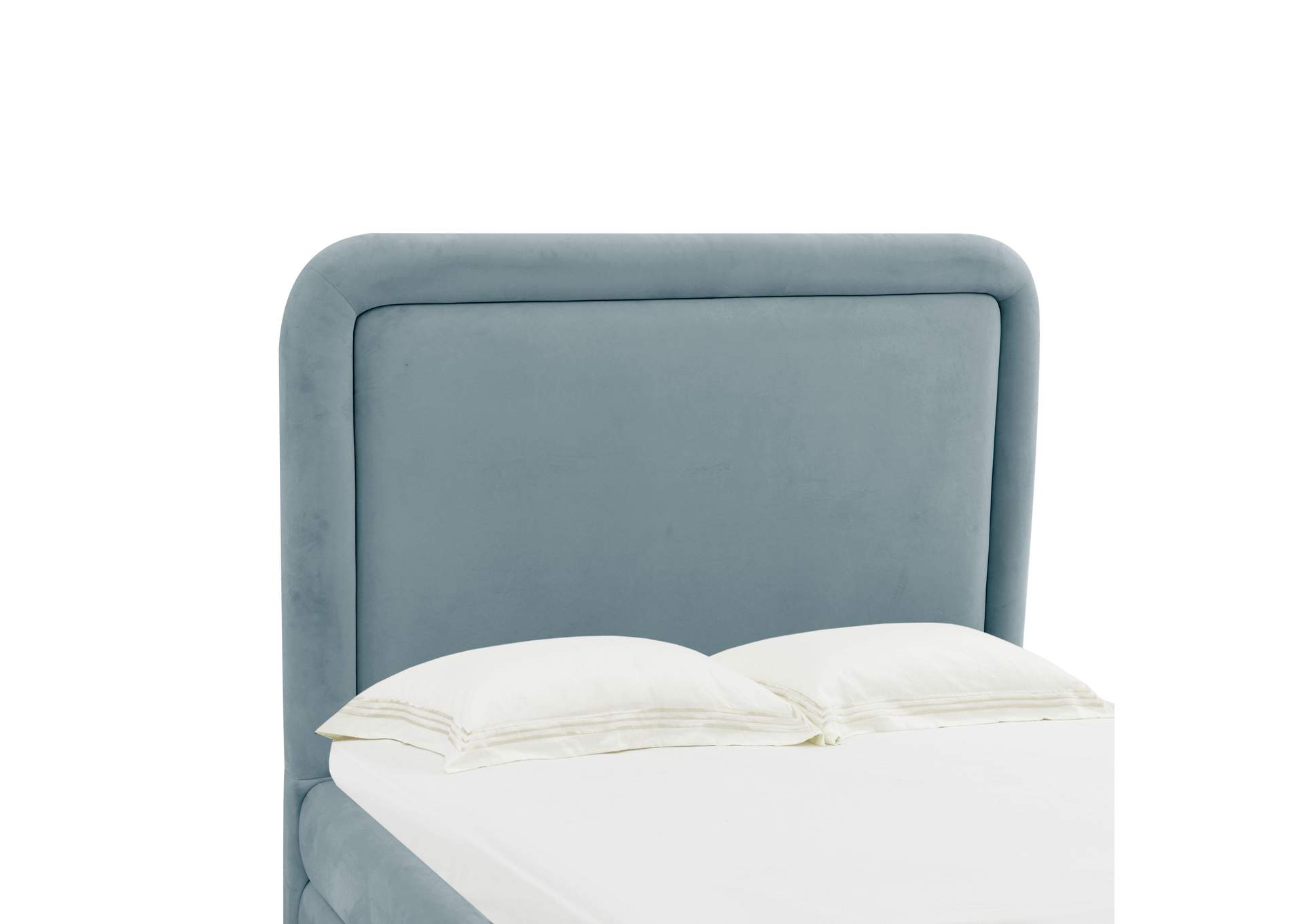 Briella Bluestone Velvet King Bed image 6