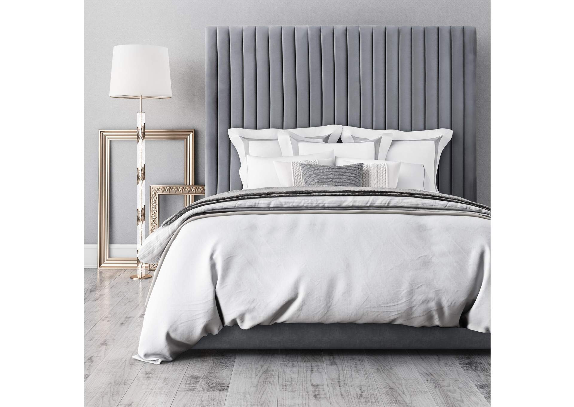 Arabelle Grey King Bed image 4