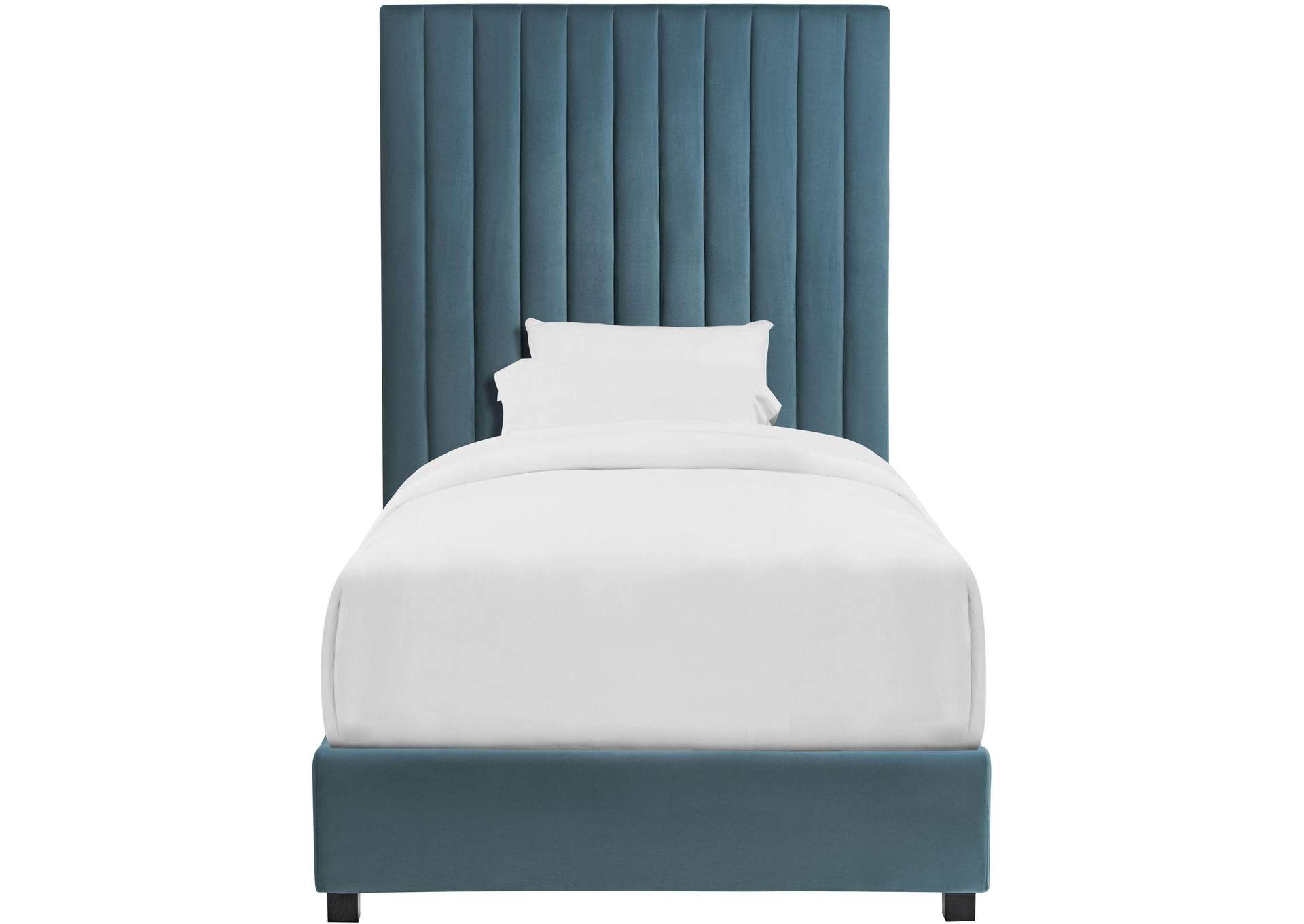 Arabelle Sea Blue Twin Bed image 6