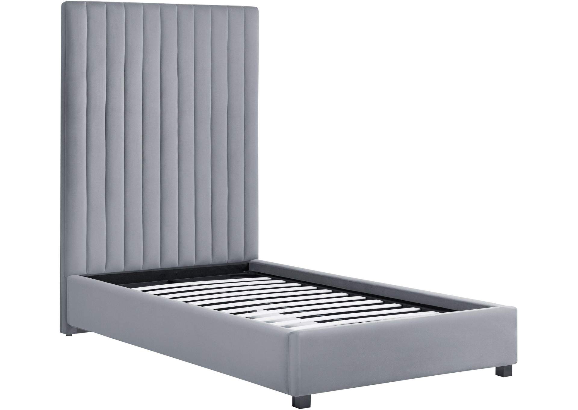 Arabelle Grey Bed Twin image 5
