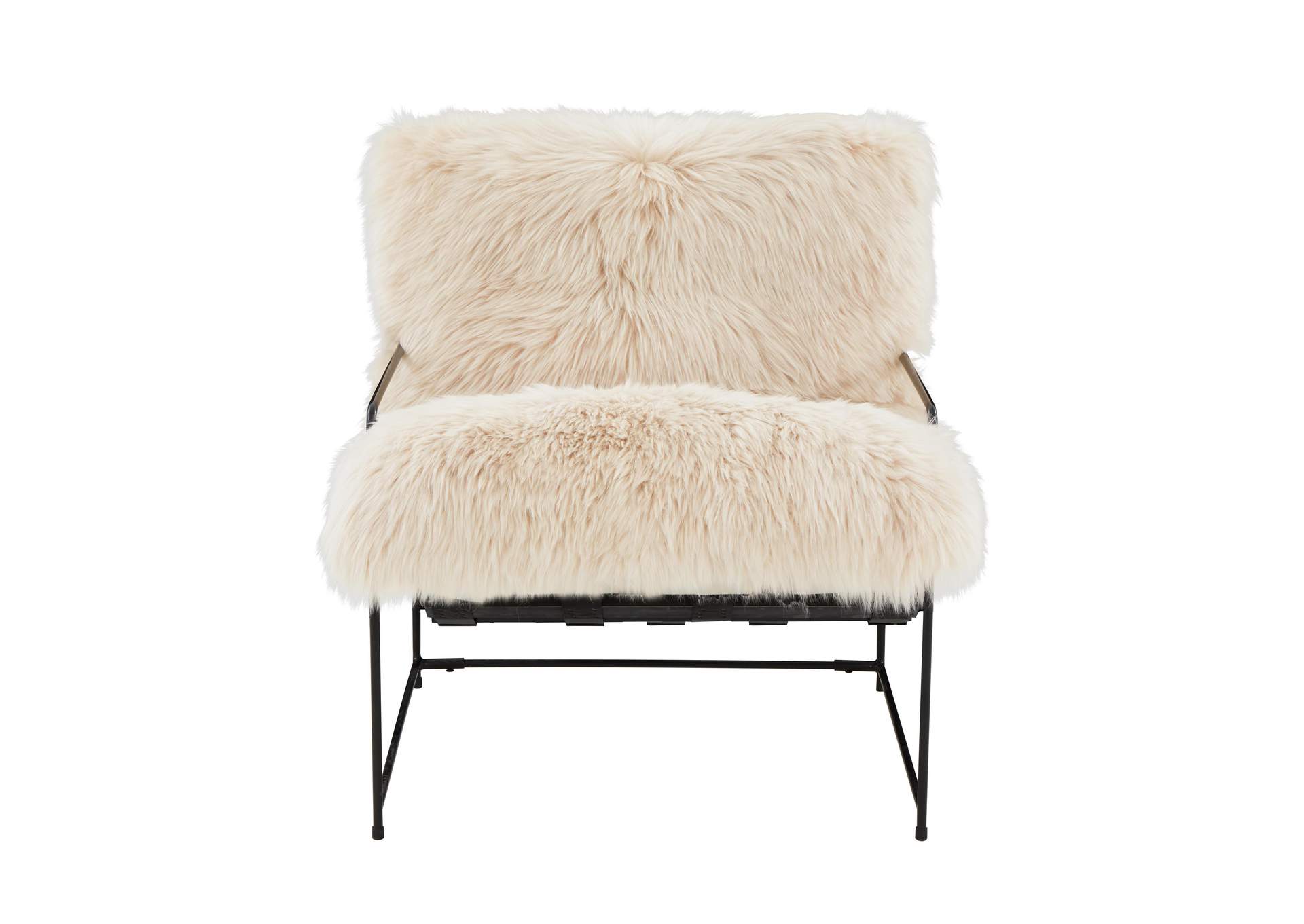 Kimi Natural Genuine Sheepskin Chair image 4