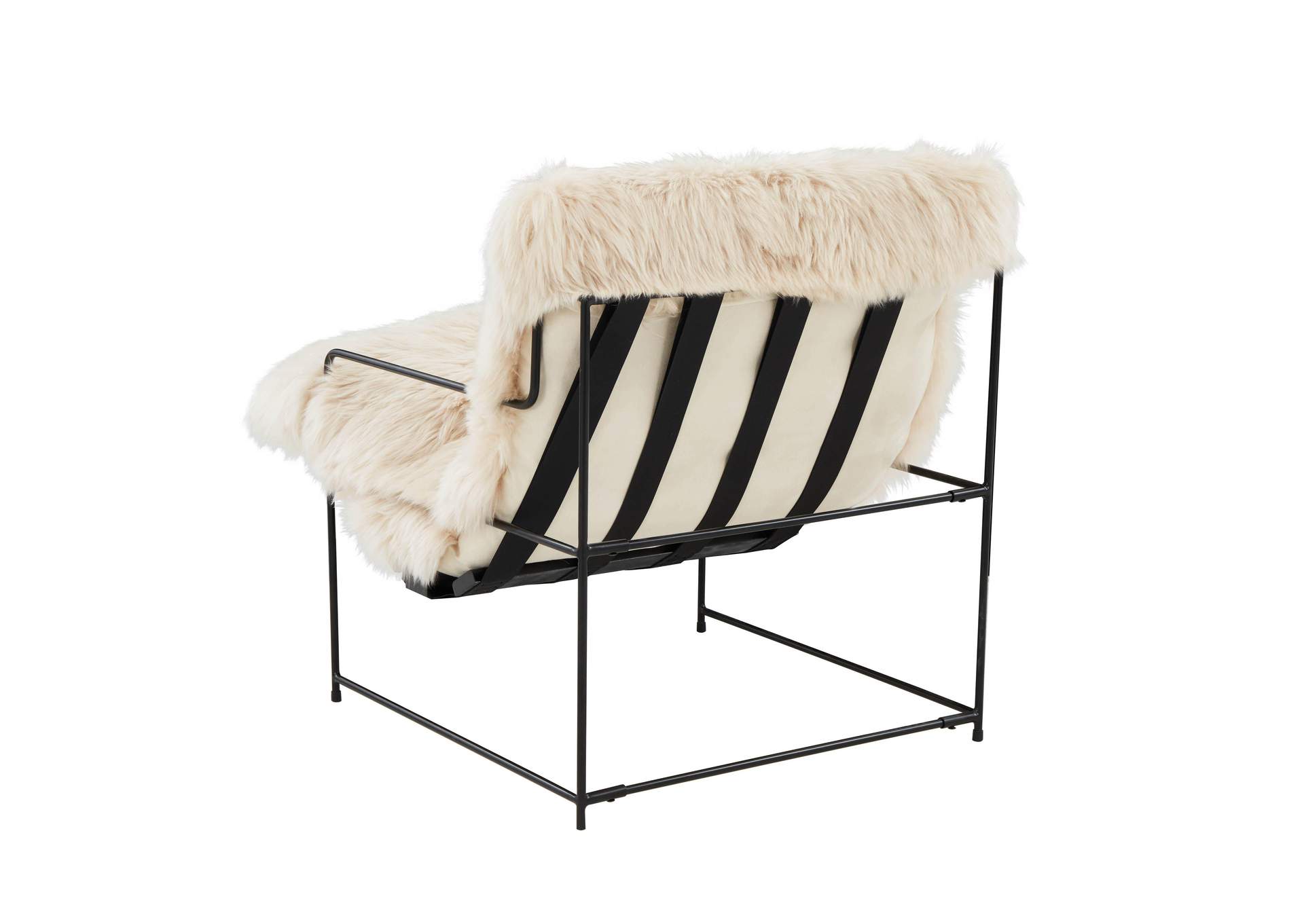 Kimi Natural Genuine Sheepskin Chair image 6