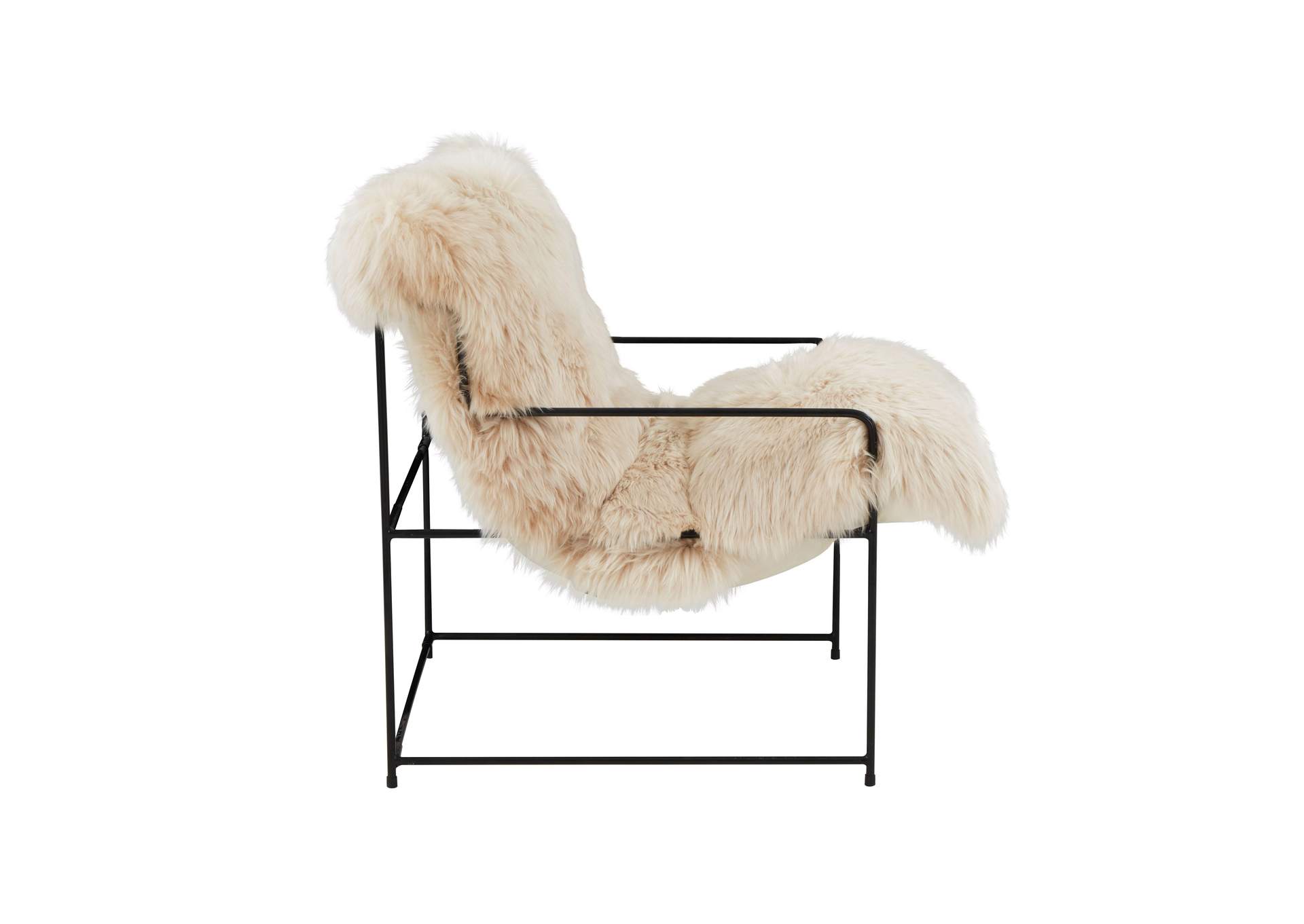 Kimi Natural Genuine Sheepskin Chair image 7