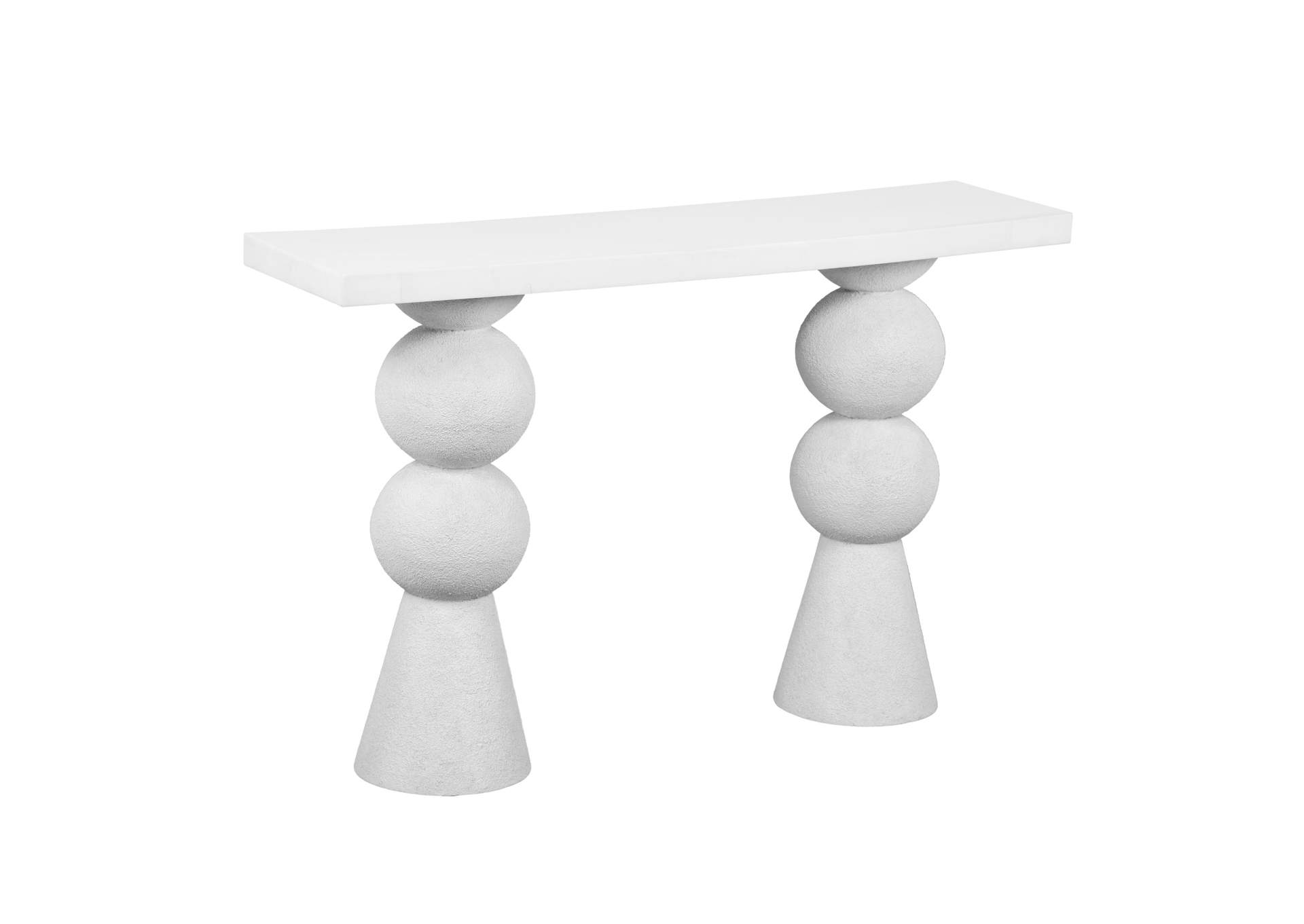 Lupita White Console Table image 1