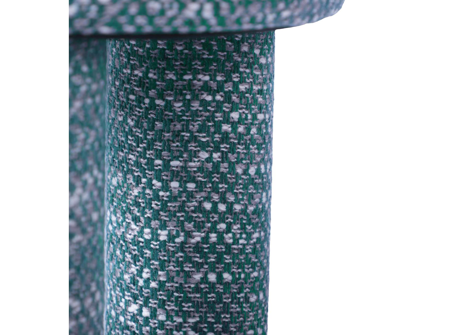 Claire Teal Knubby Stool image 7