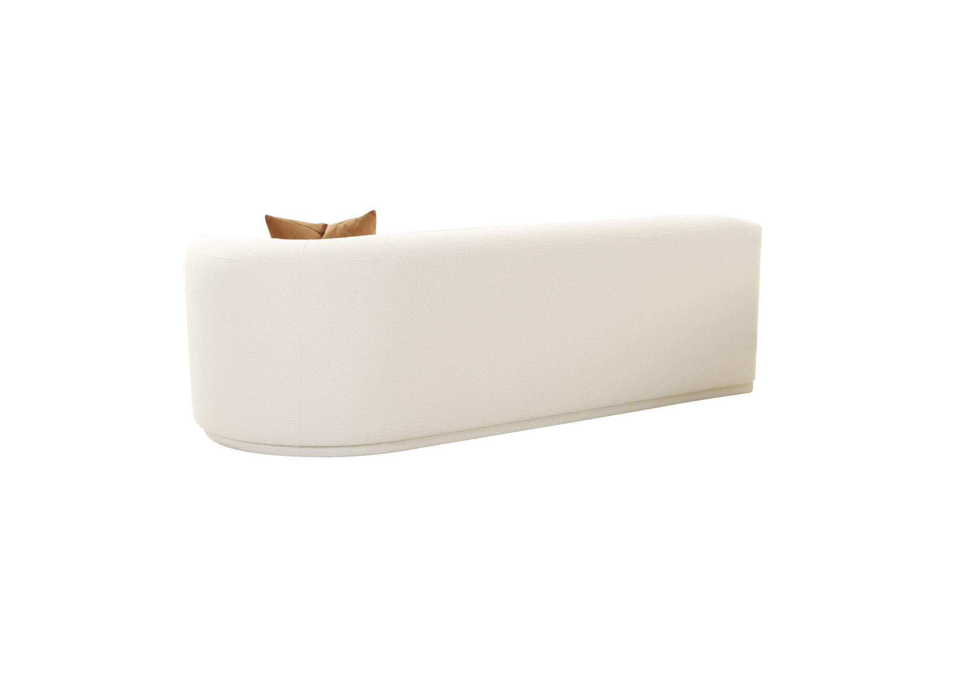 Fickle Cream Boucle Modular Right Facing Loveseat image 6