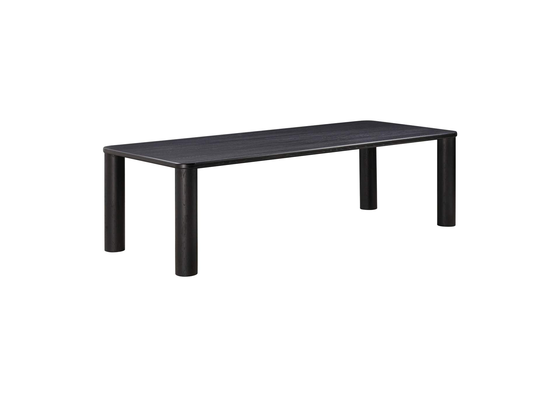 Akola Black Oak Rectangular Dining Table image 1