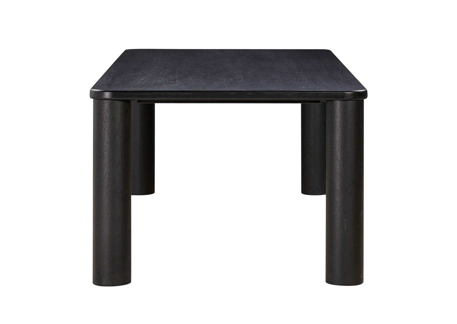 Akola Black Oak Rectangular Dining Table image 5