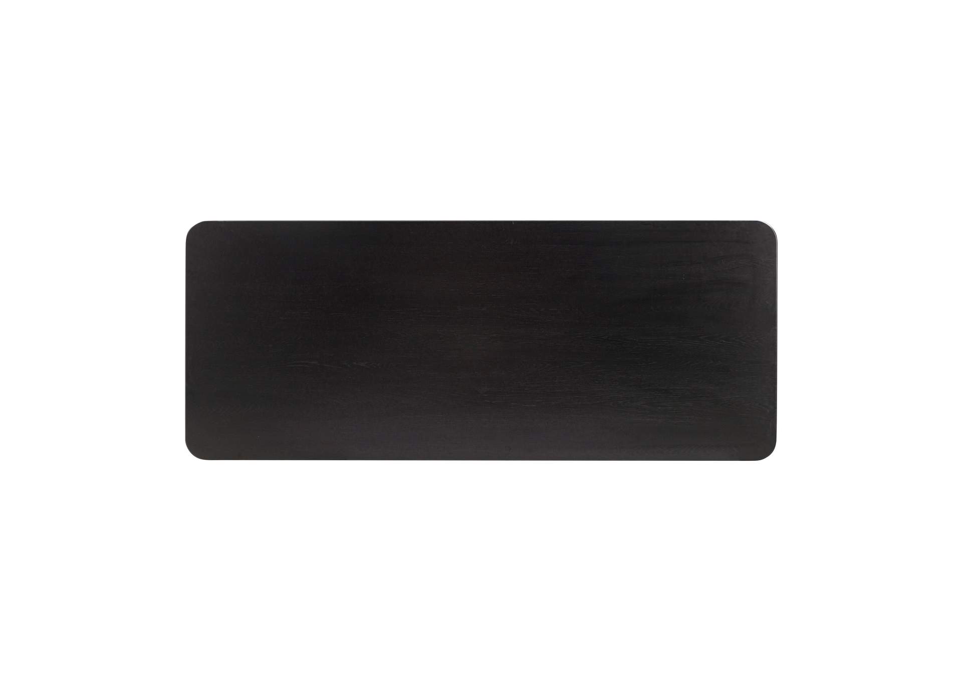 Akola Black Oak Rectangular Dining Table image 6