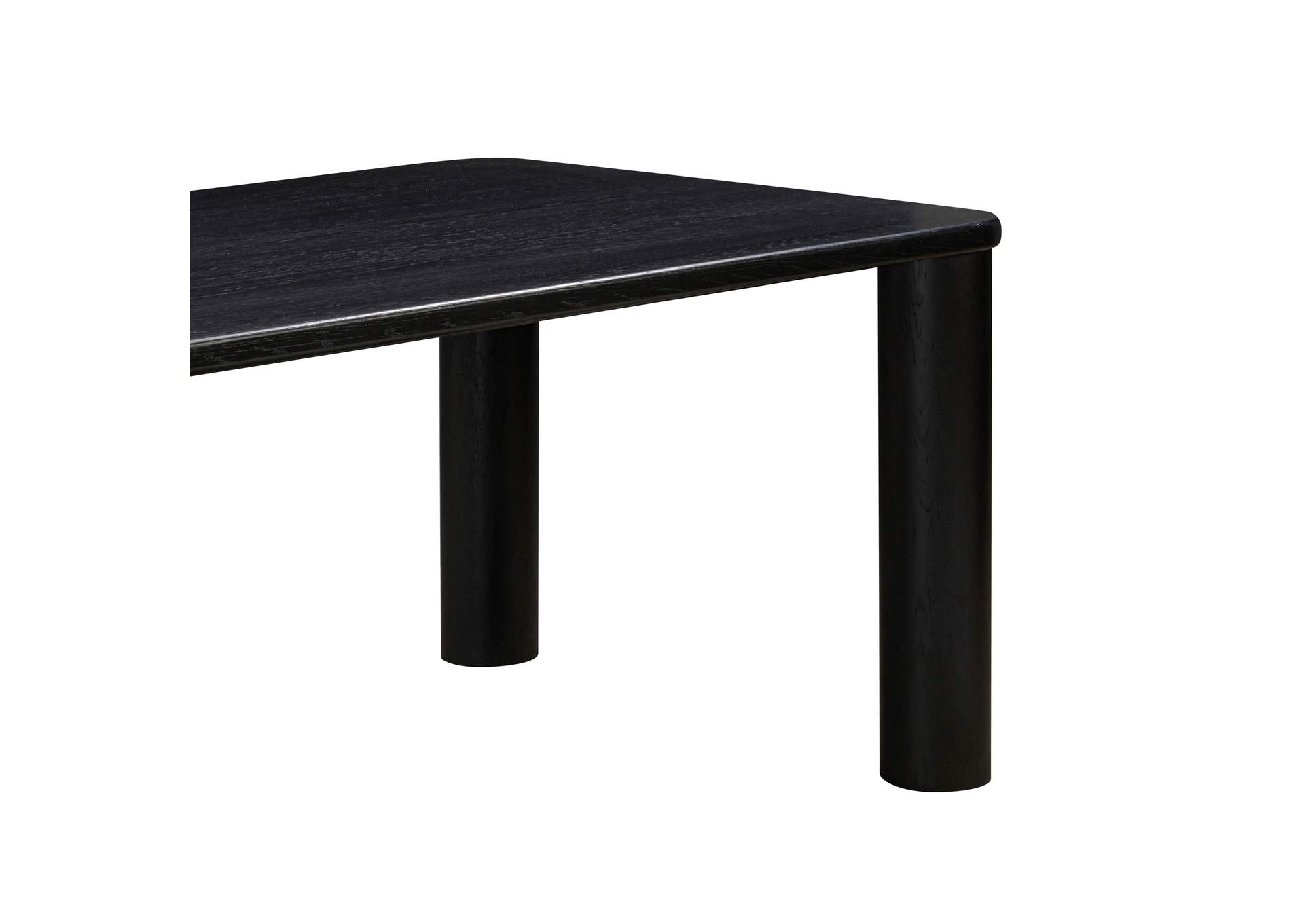 Akola Black Oak Rectangular Dining Table image 8