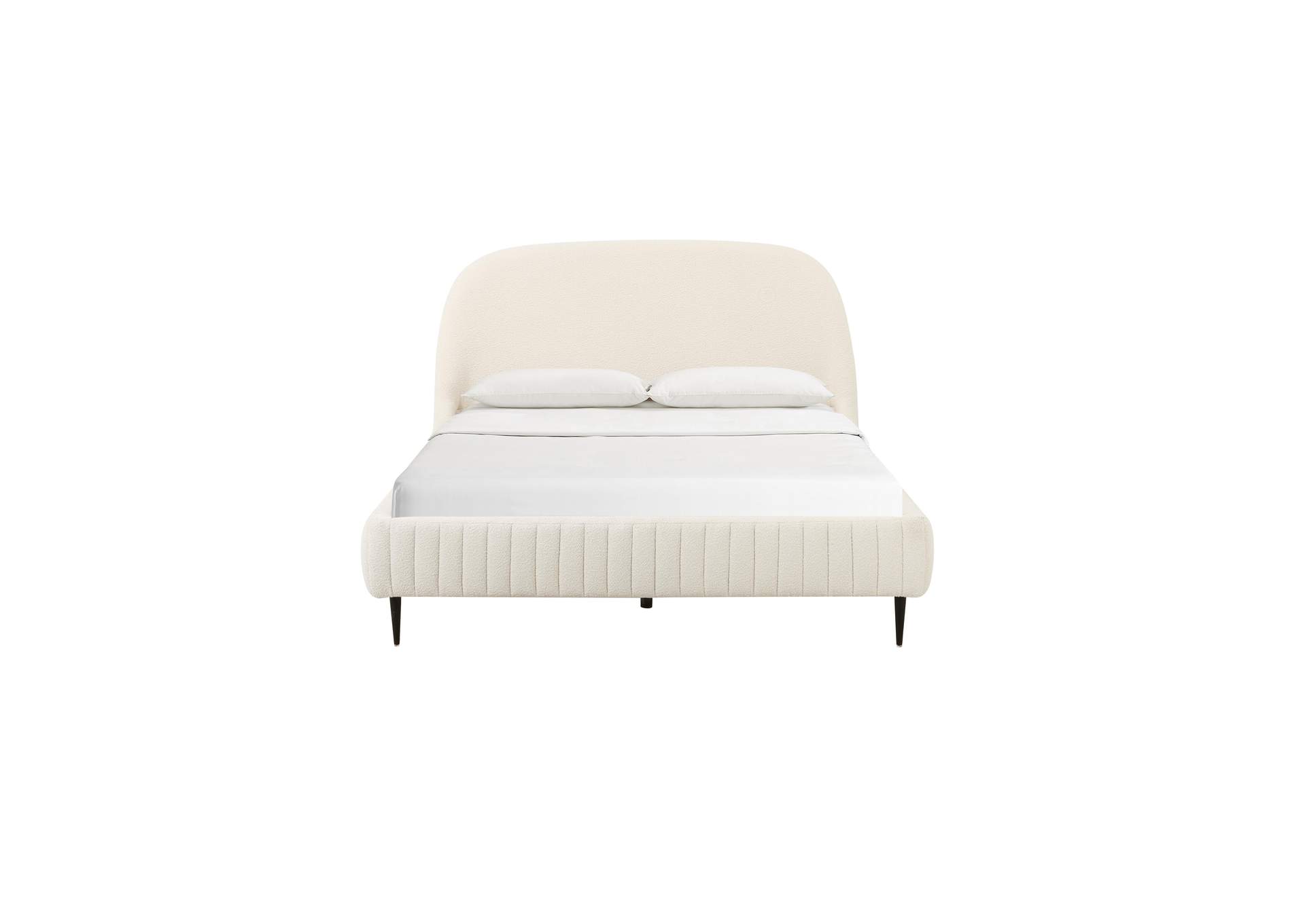Denise Cream Boucle King Bed image 4